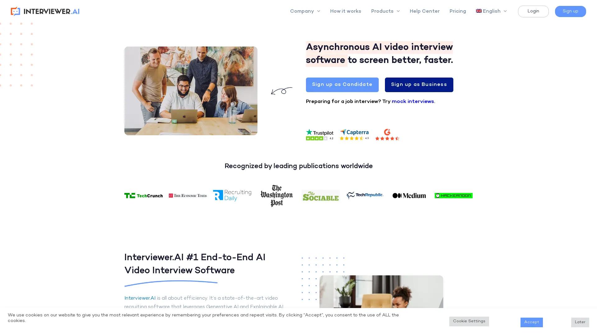 Interviewer.AI screenshot