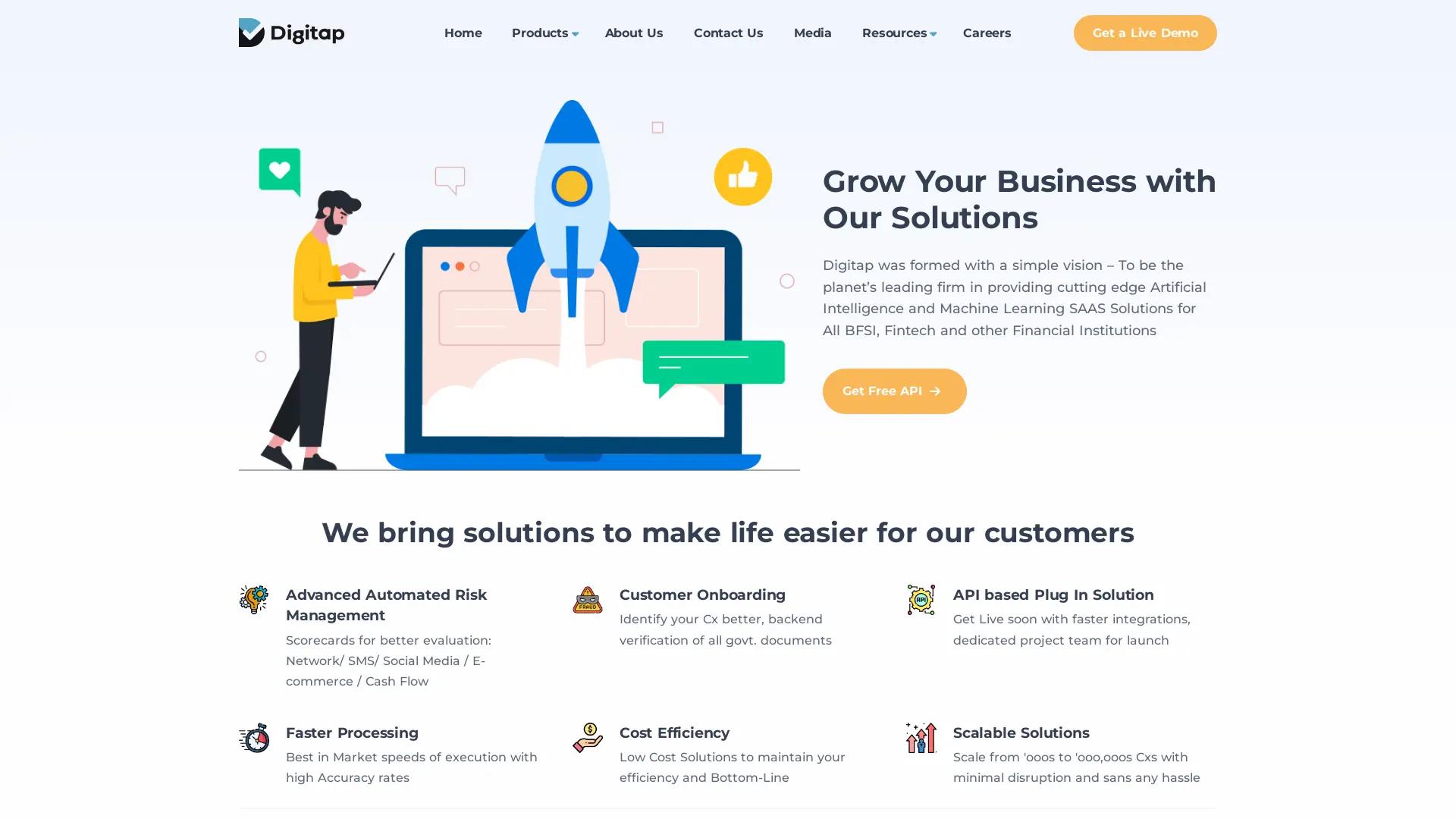 Digitap AI Solutions screenshot