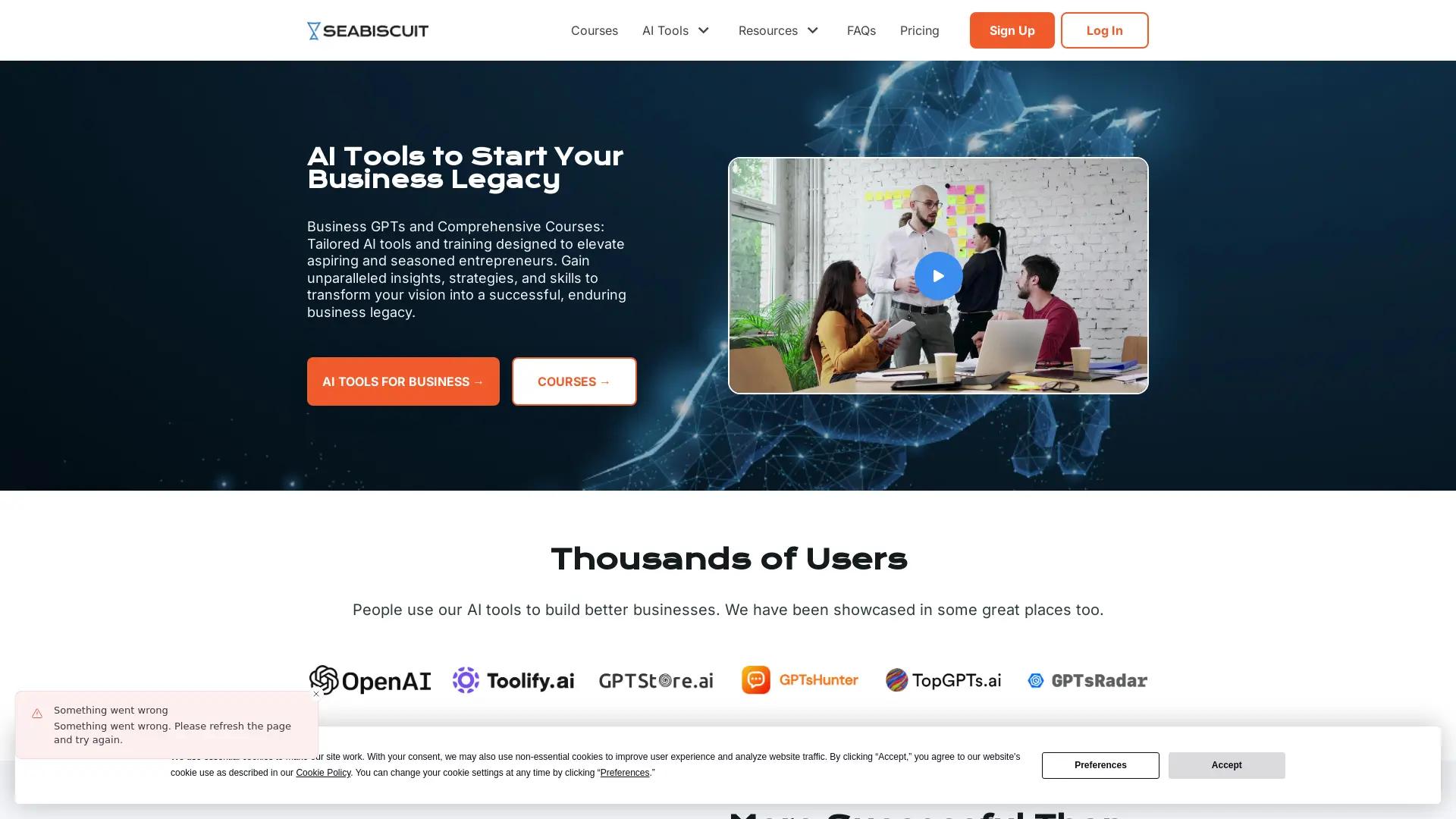 Seabiscuit screenshot