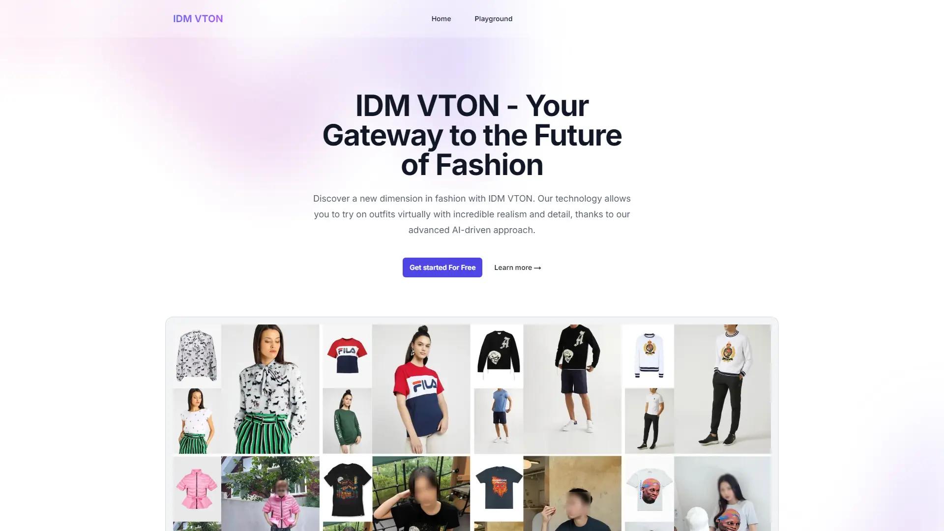 IDM VTON screenshot