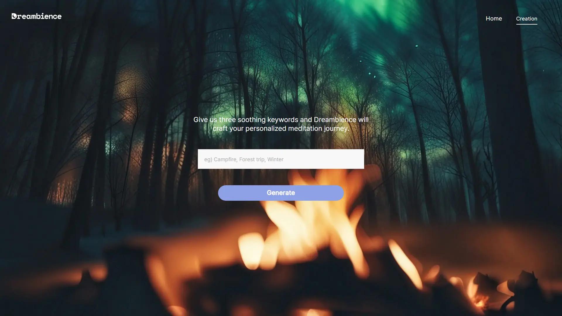 Dreambience screenshot