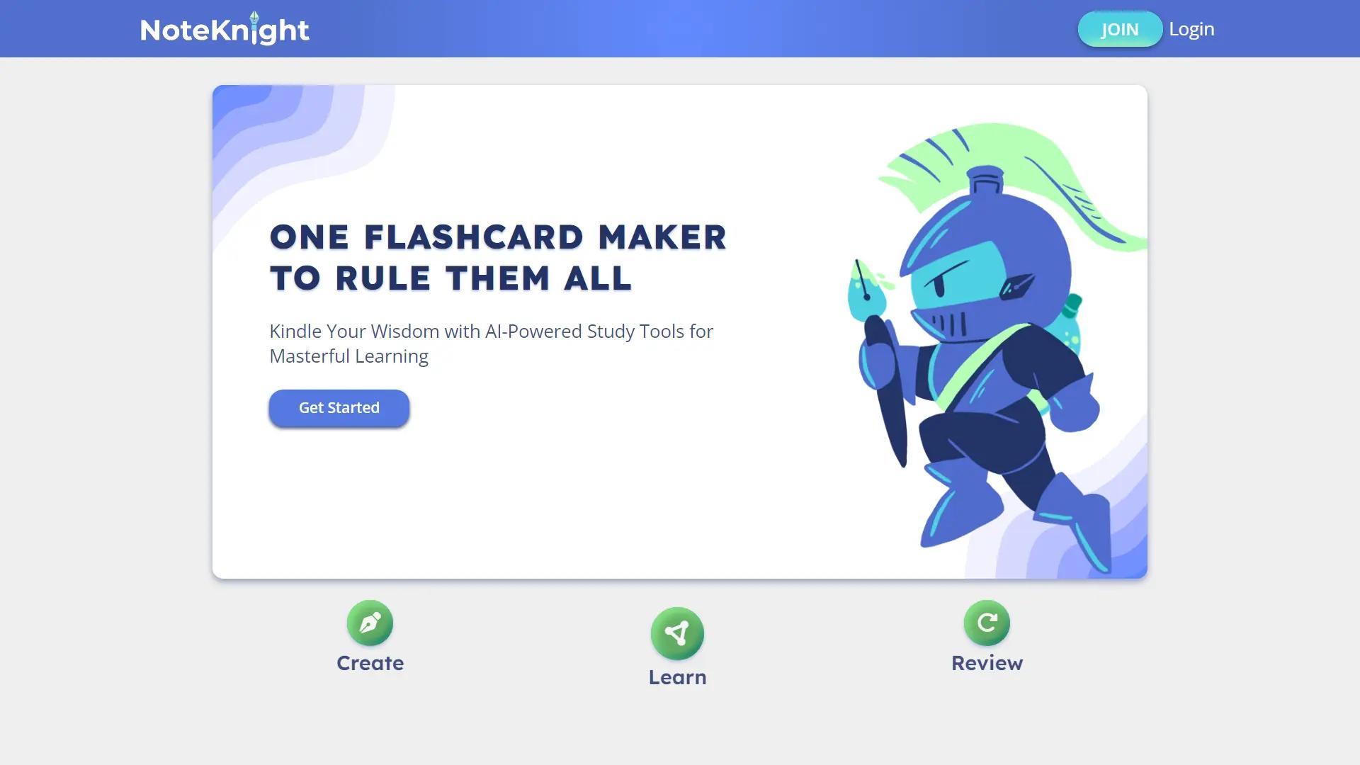 NoteKnight screenshot