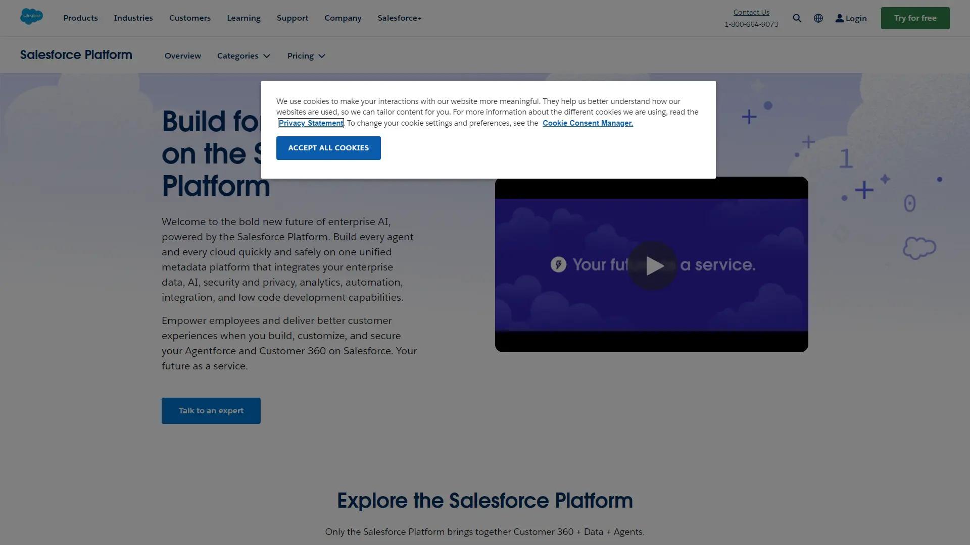 Salesforce Einstein screenshot