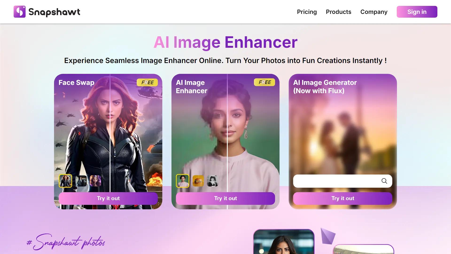 Snapshawt screenshot