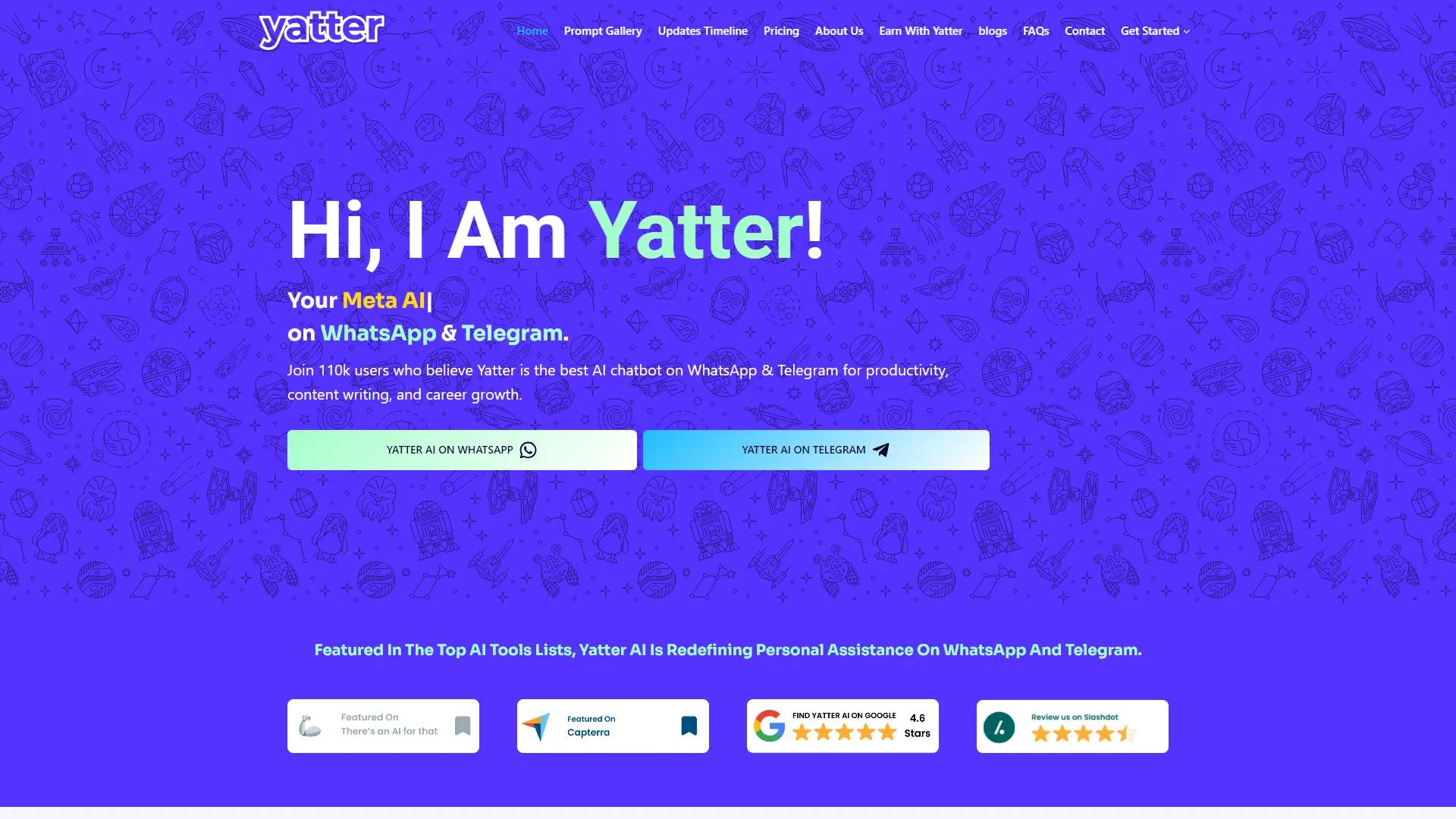 Yatter AI screenshot