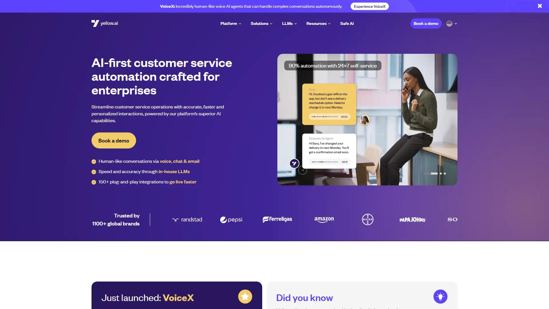 Yellow.ai screenshot