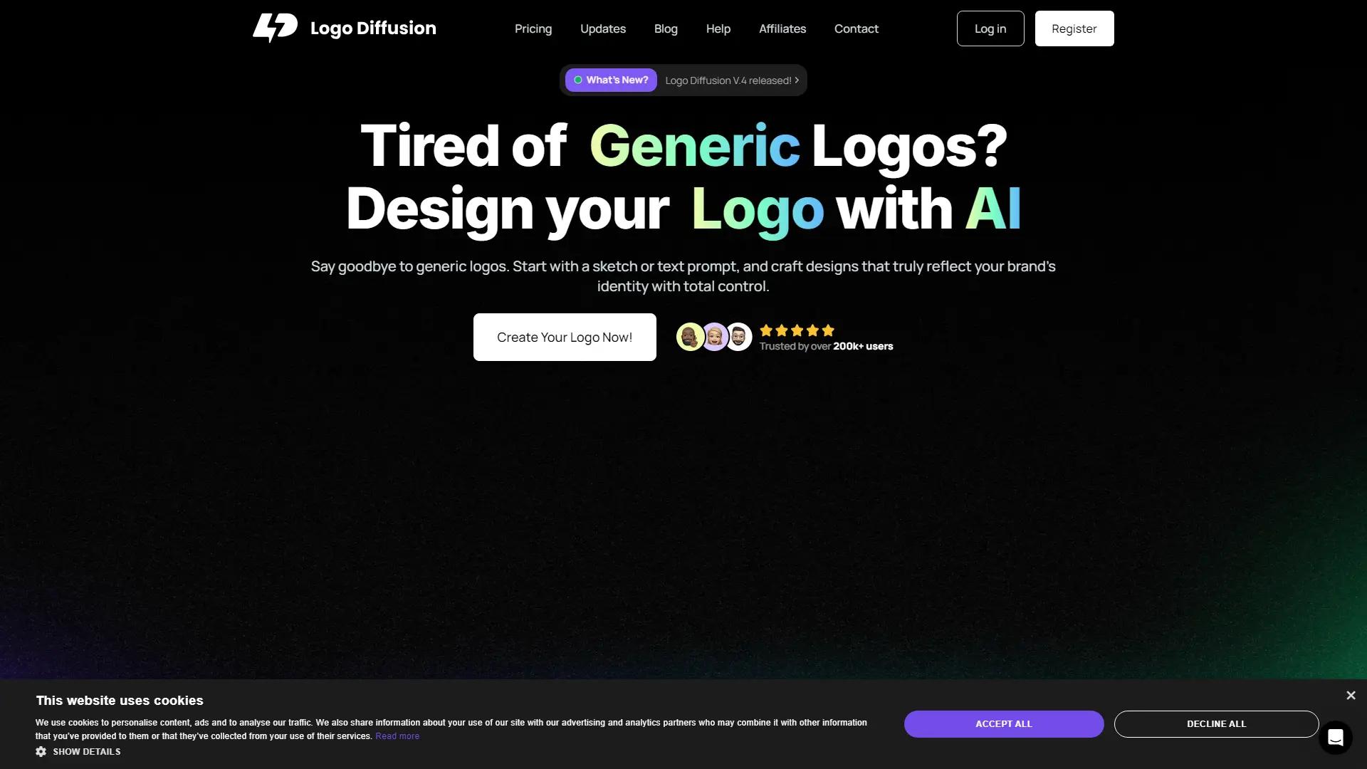 Logo Diffusion screenshot