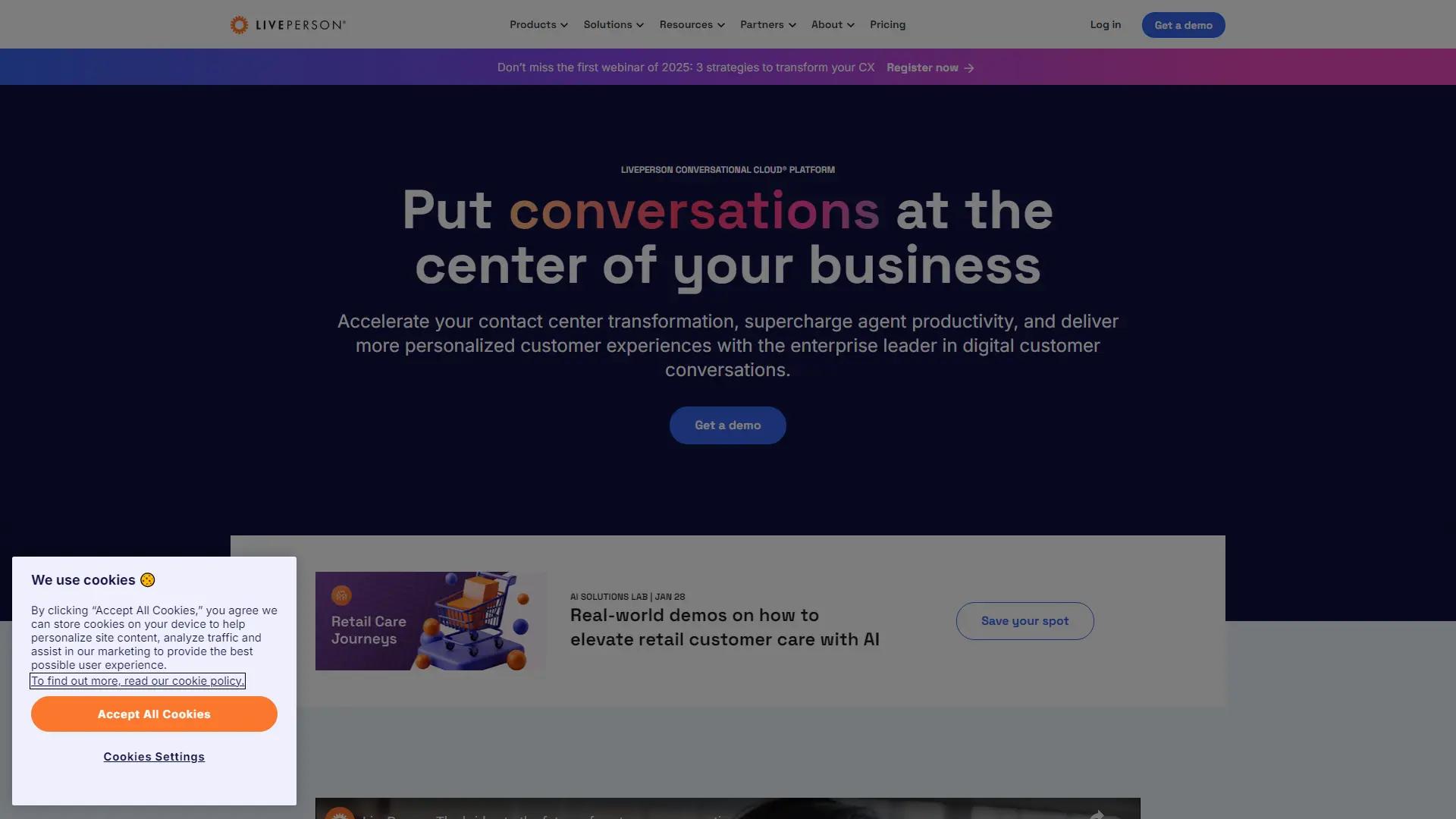 LivePerson screenshot