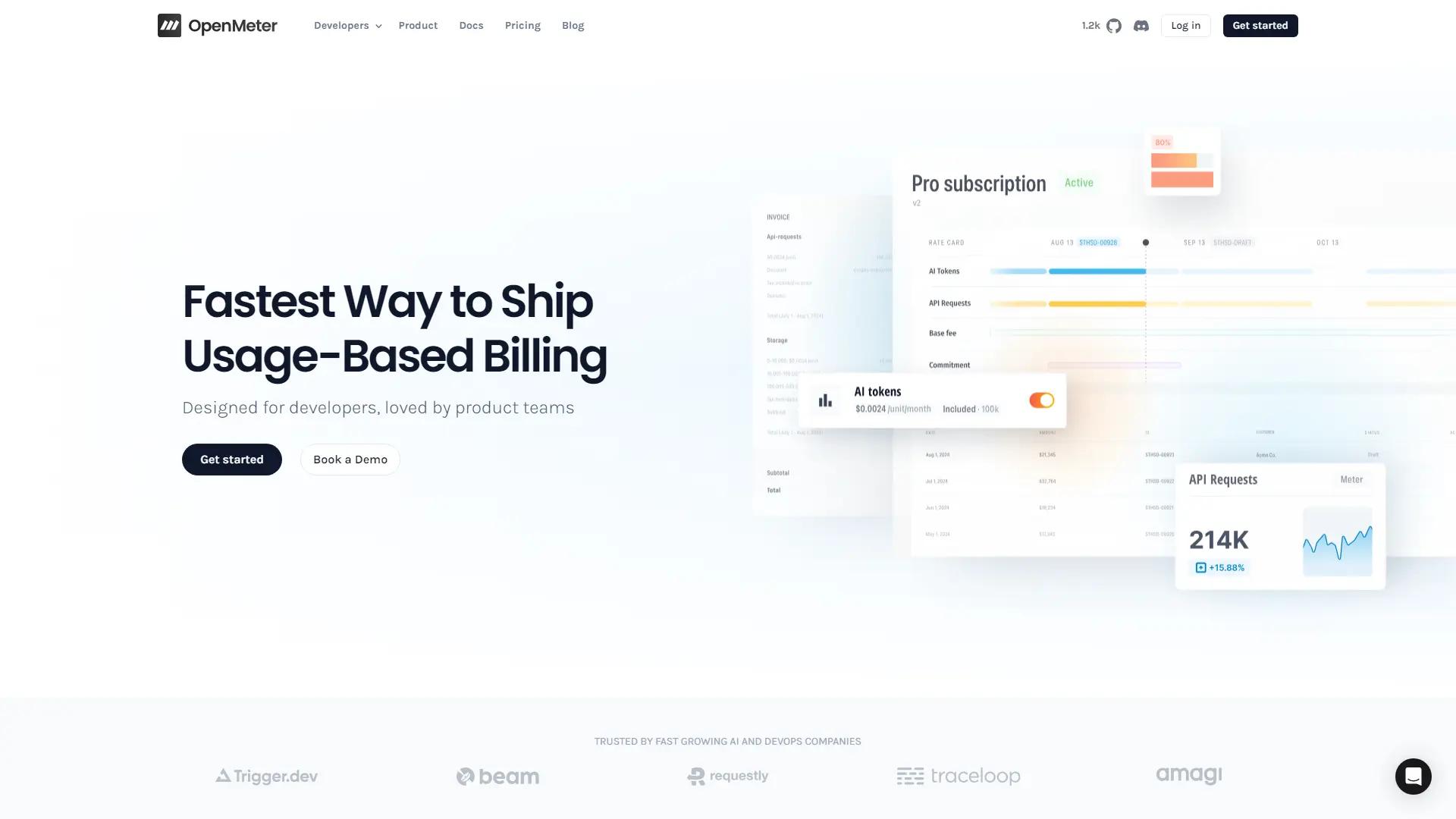 OpenMeter screenshot