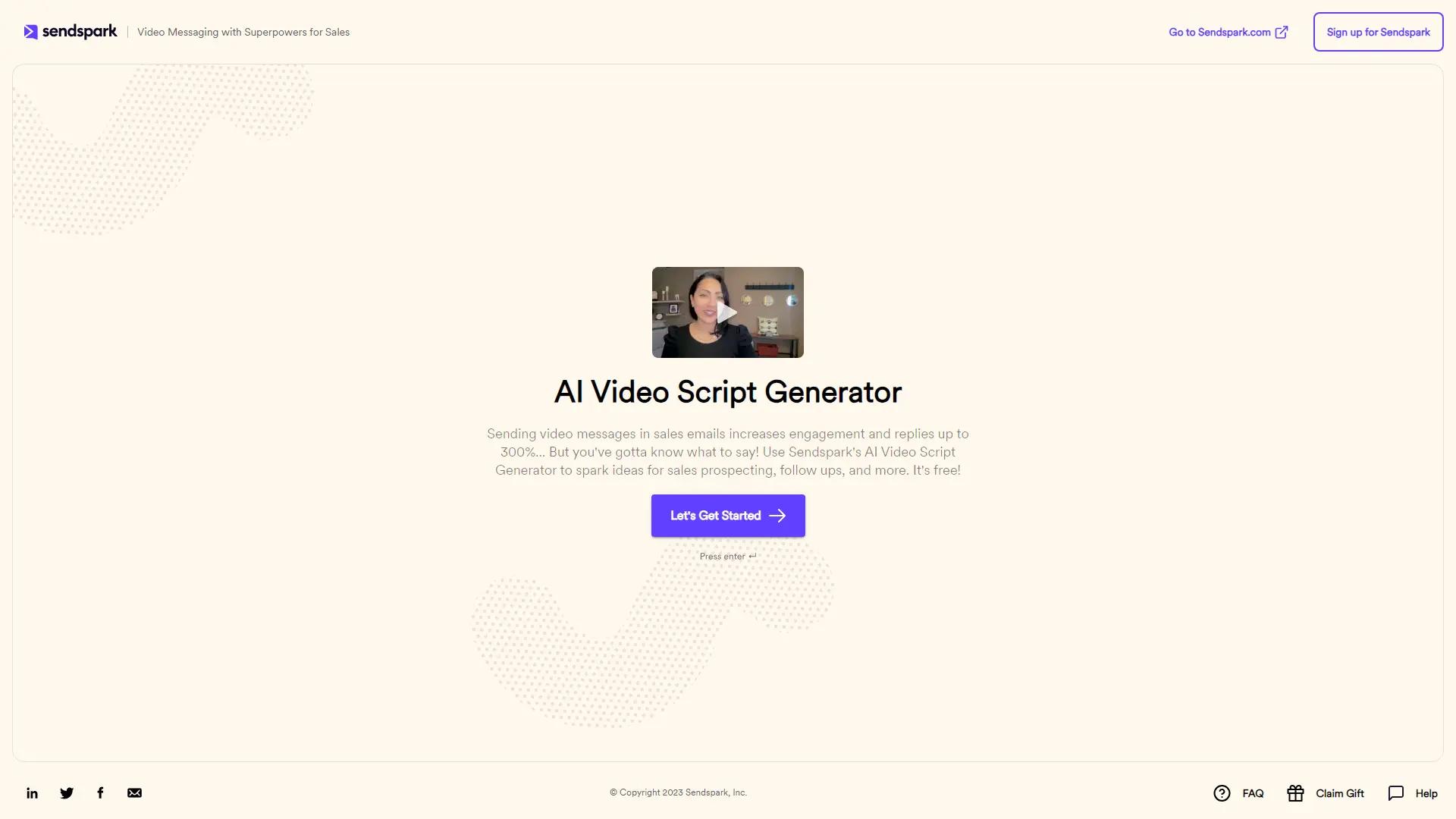Video Script Generator screenshot