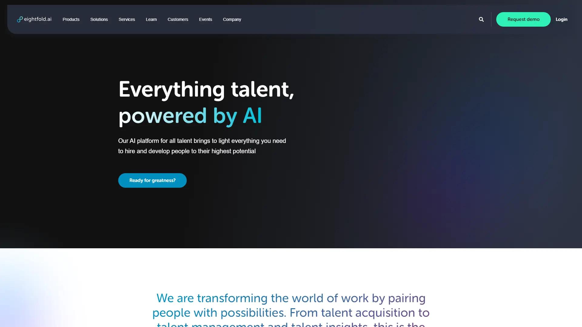 Eightfold screenshot