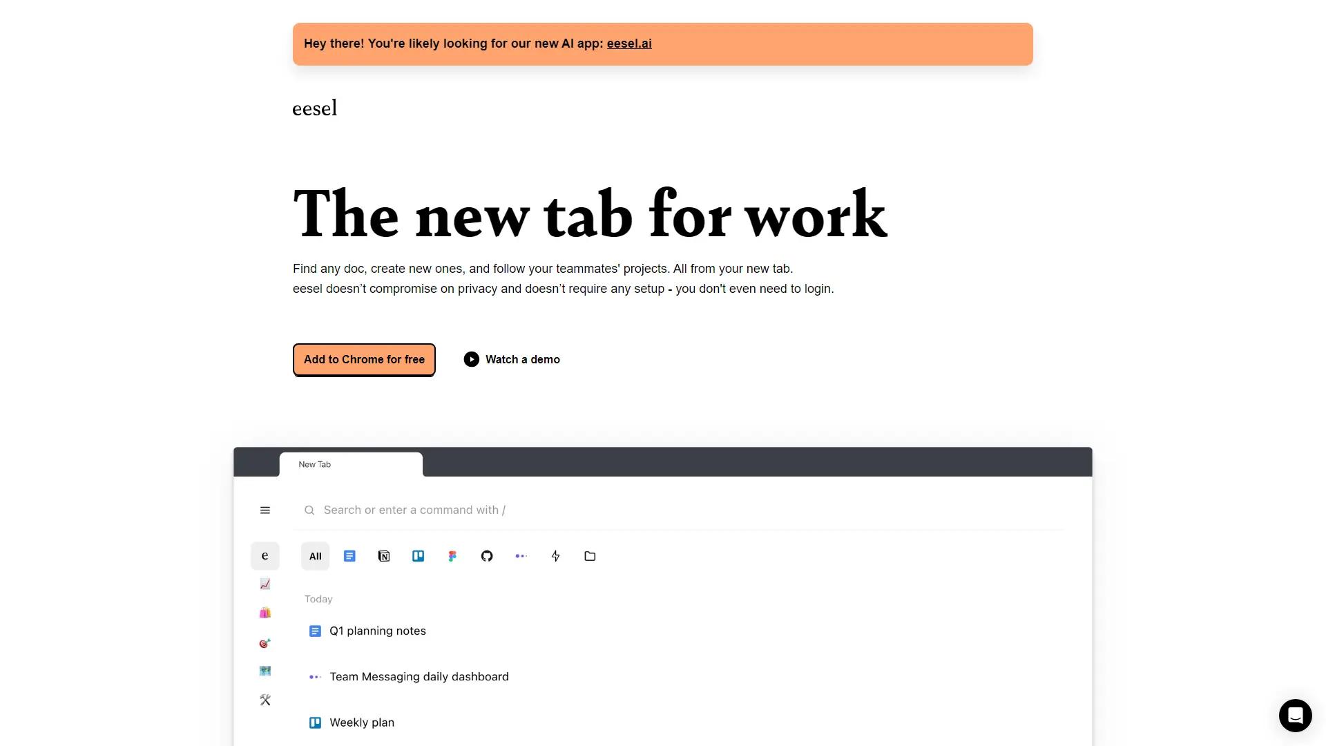 Eesel App screenshot