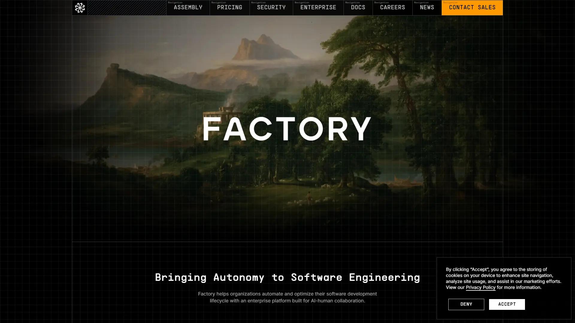 Factory screenshot