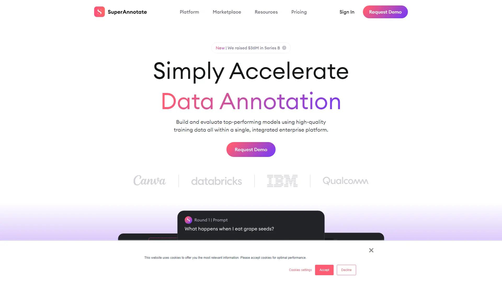 SuperAnnotate screenshot