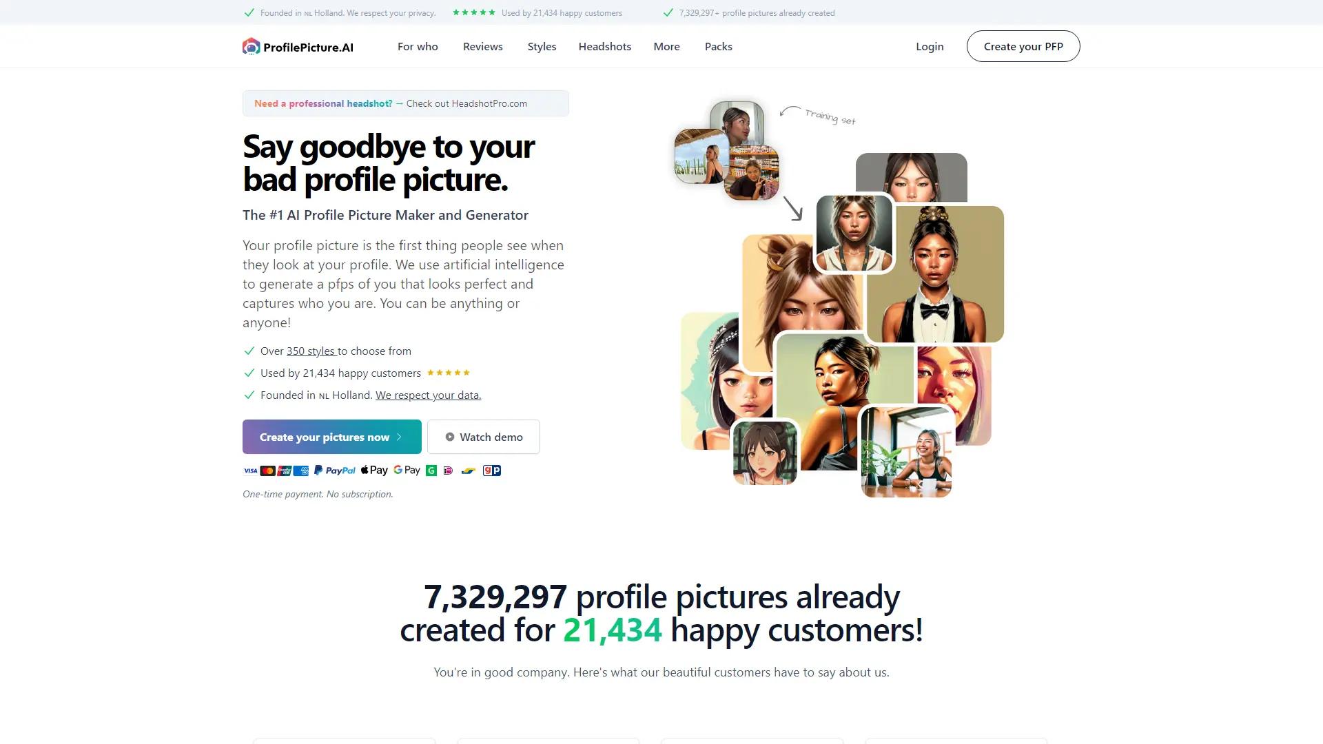 ProfilePicture.AI screenshot