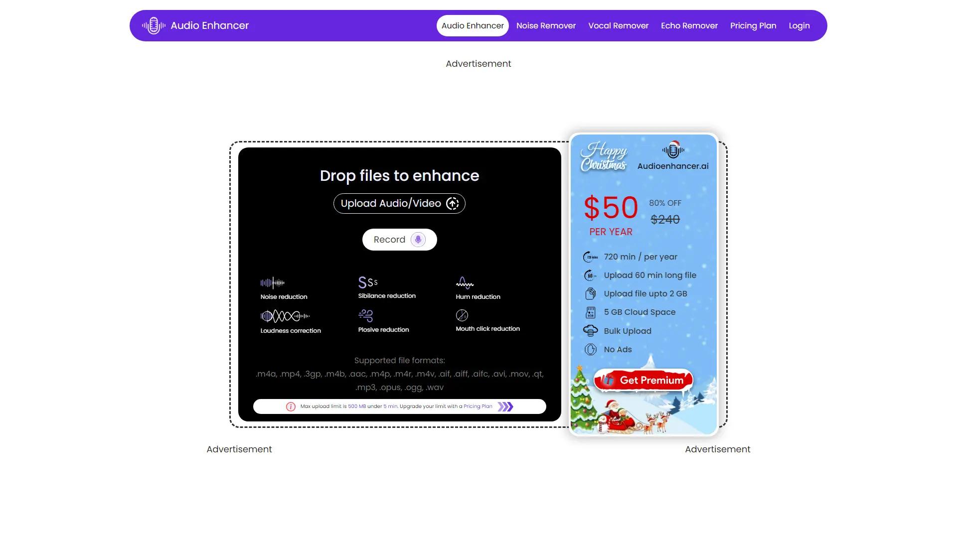 Audio Enhancer screenshot