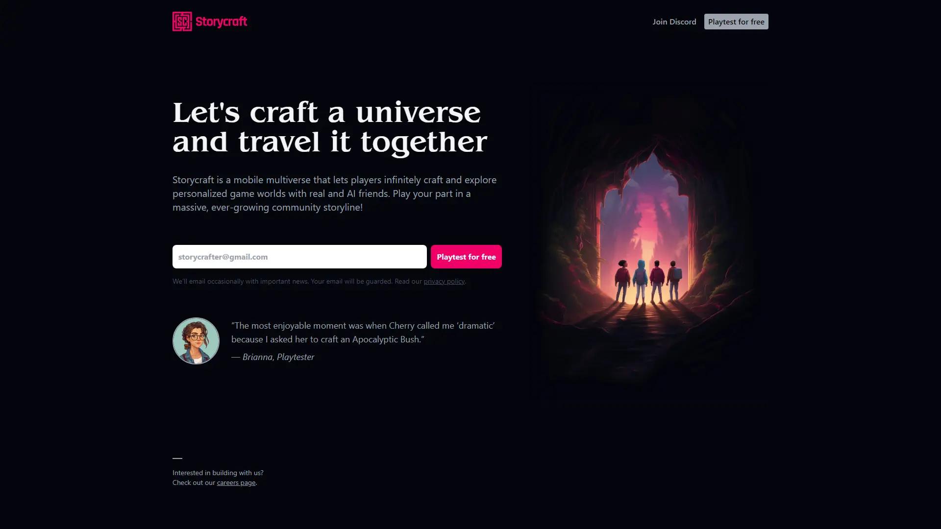 Storycraft screenshot