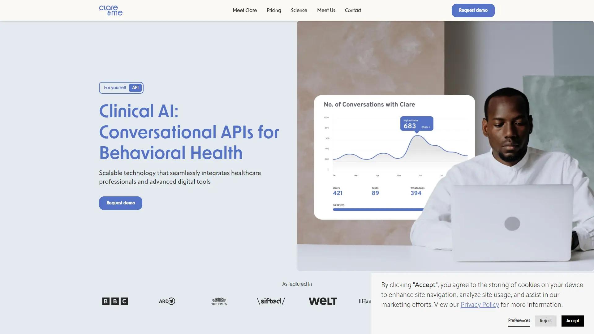 Clare & Me screenshot