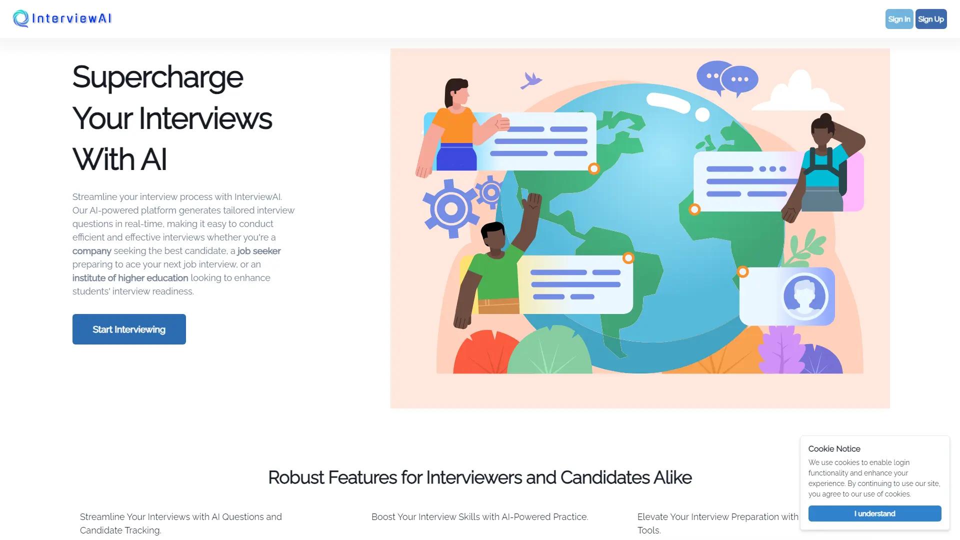 InterviewAI screenshot