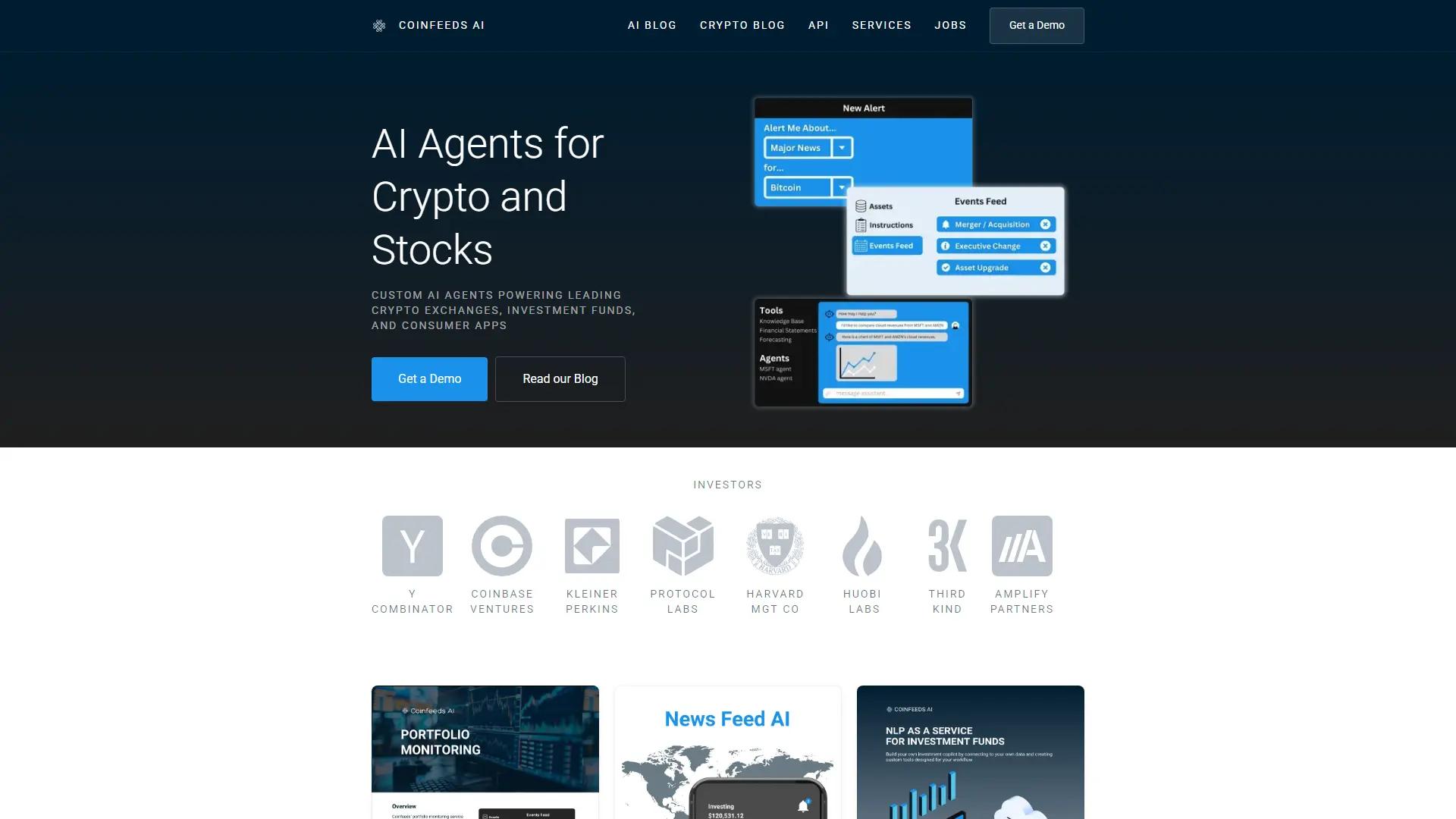 Coinfeeds screenshot