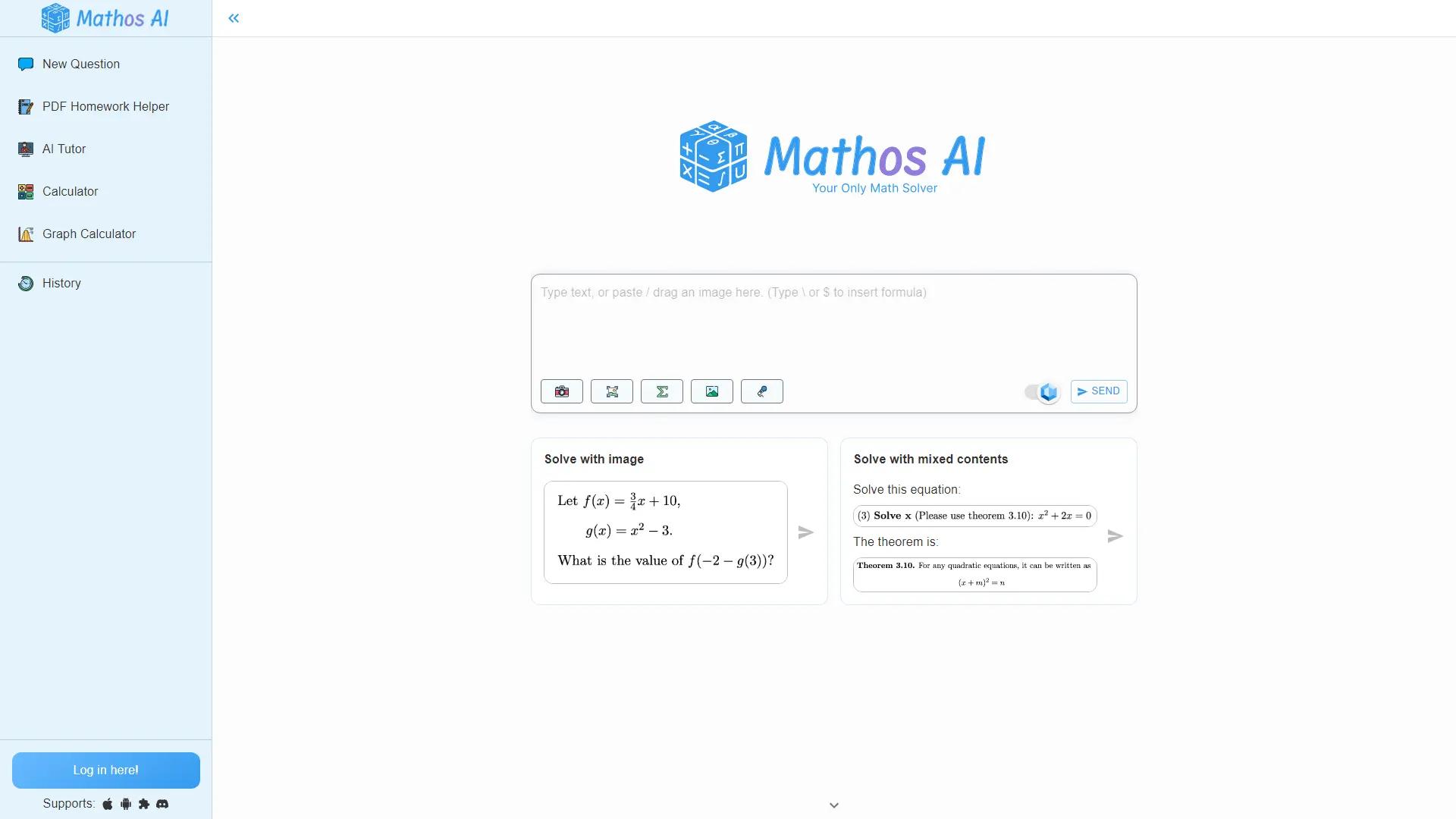 MathGPTPro screenshot