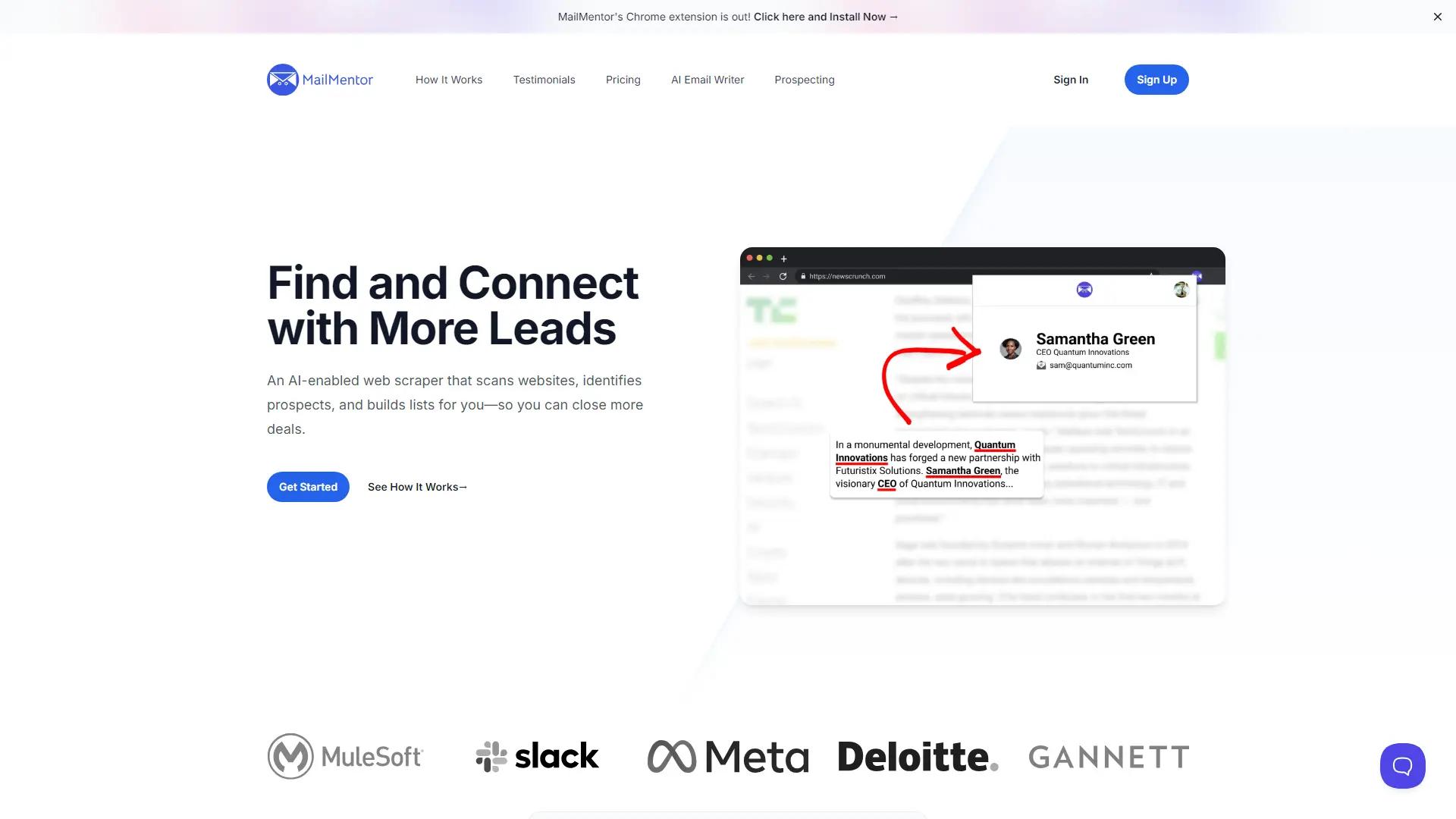 MailMentor screenshot