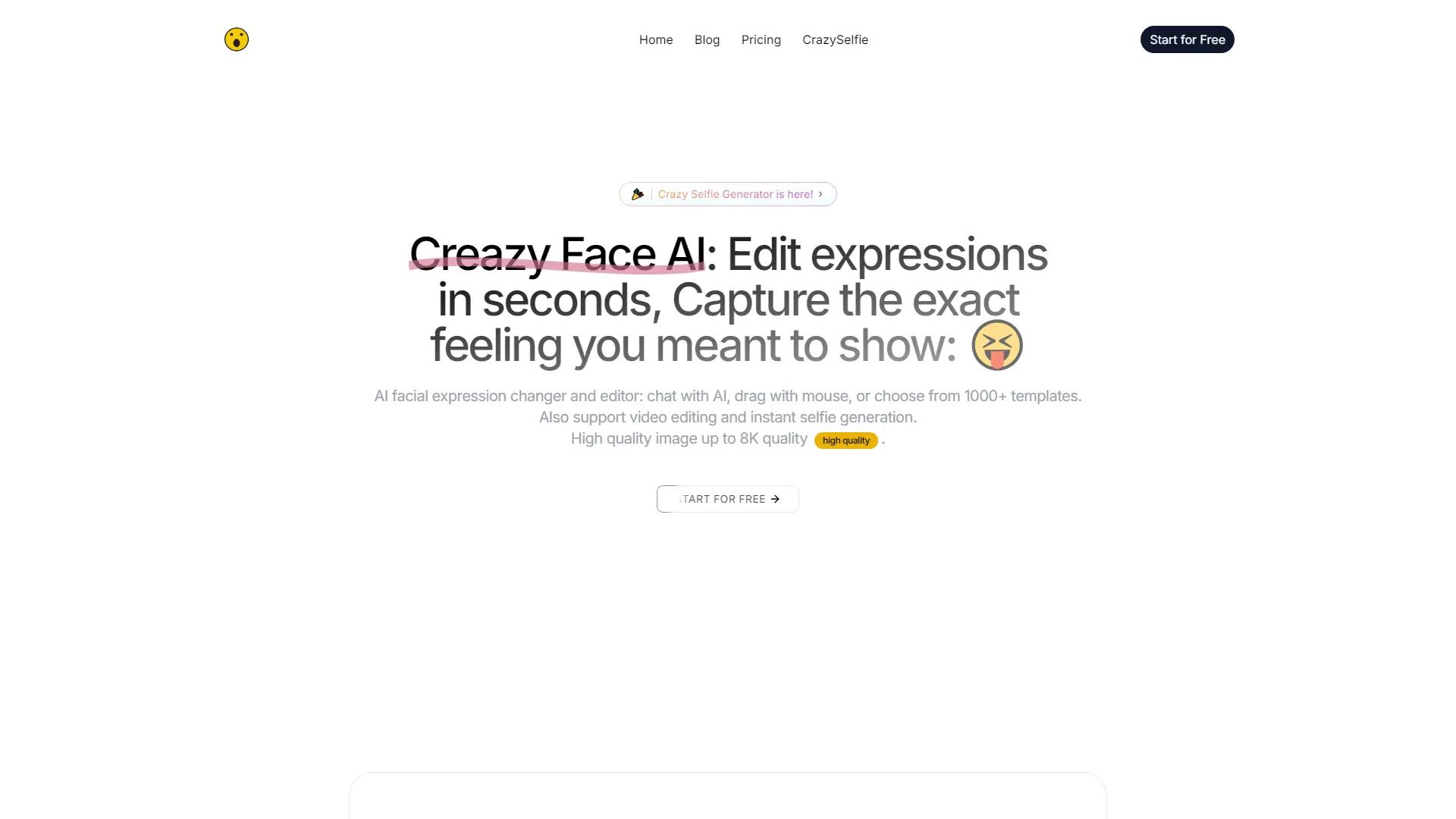 CrazyFace screenshot