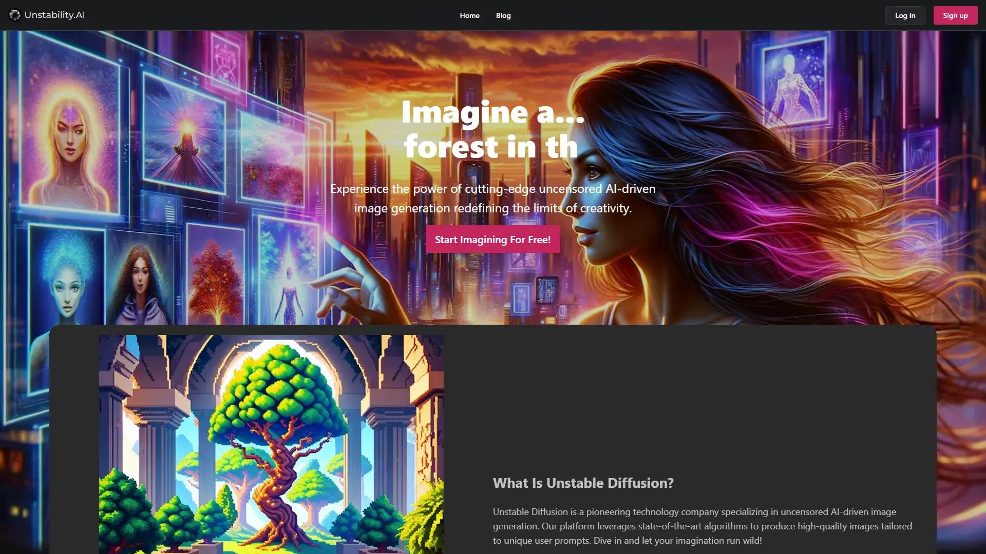 Unstable Diffusion screenshot