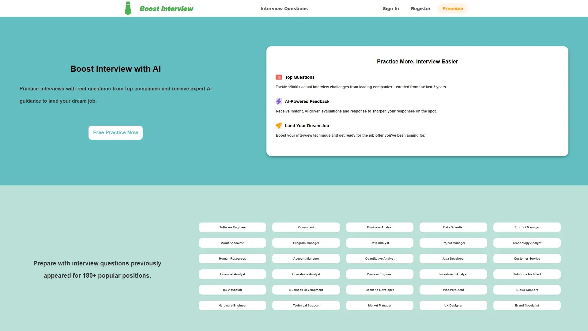 Boost Interview screenshot