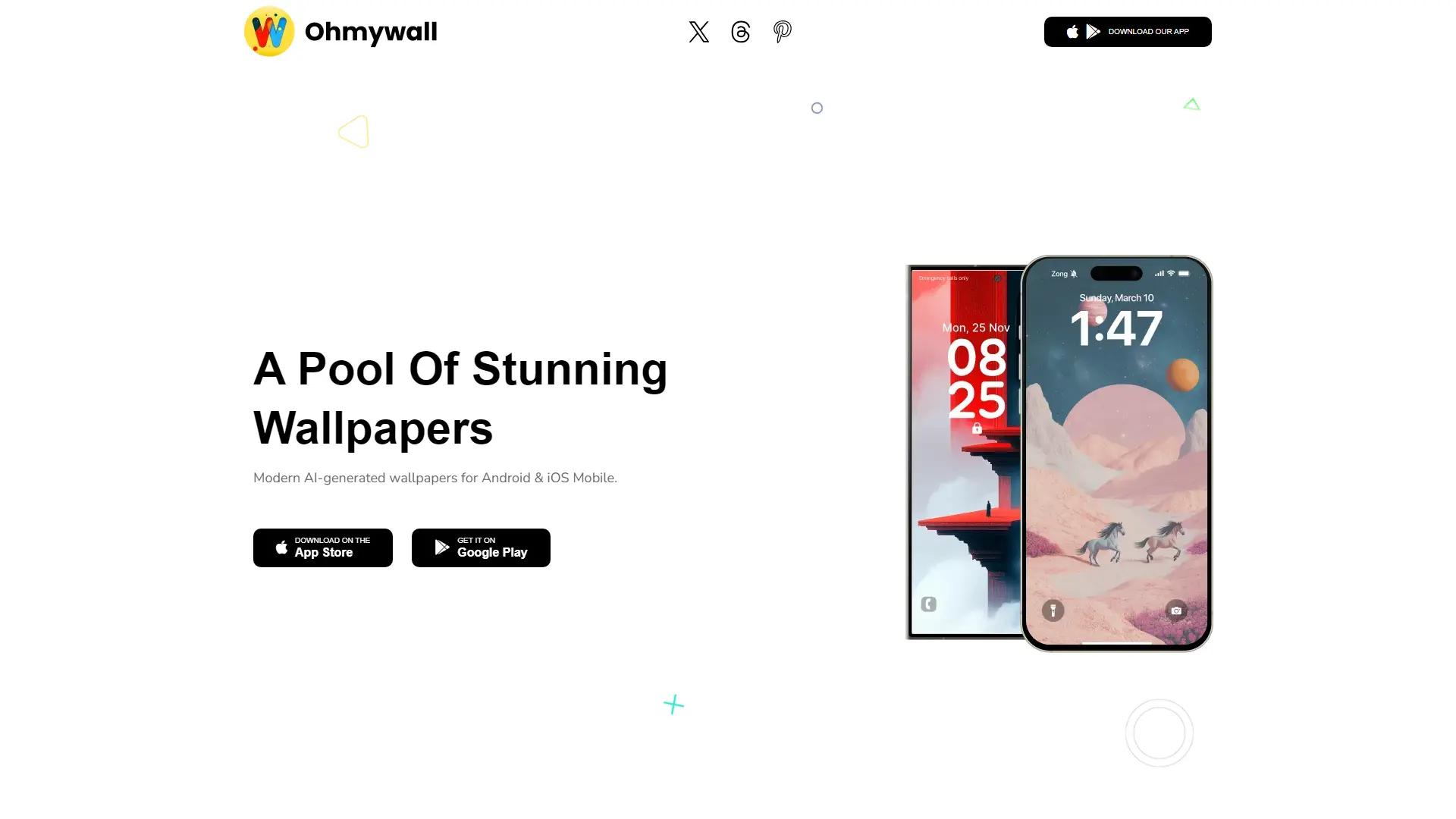 Ohmywall Wallpaper screenshot