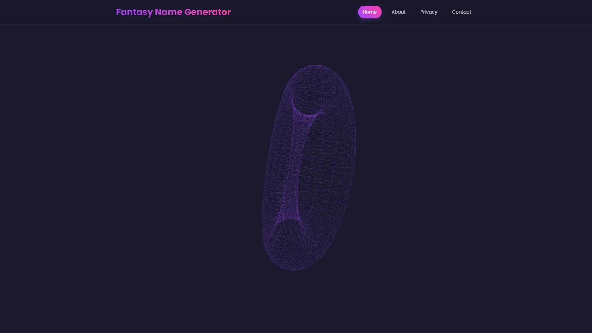 AI Fantasy Name Generator screenshot