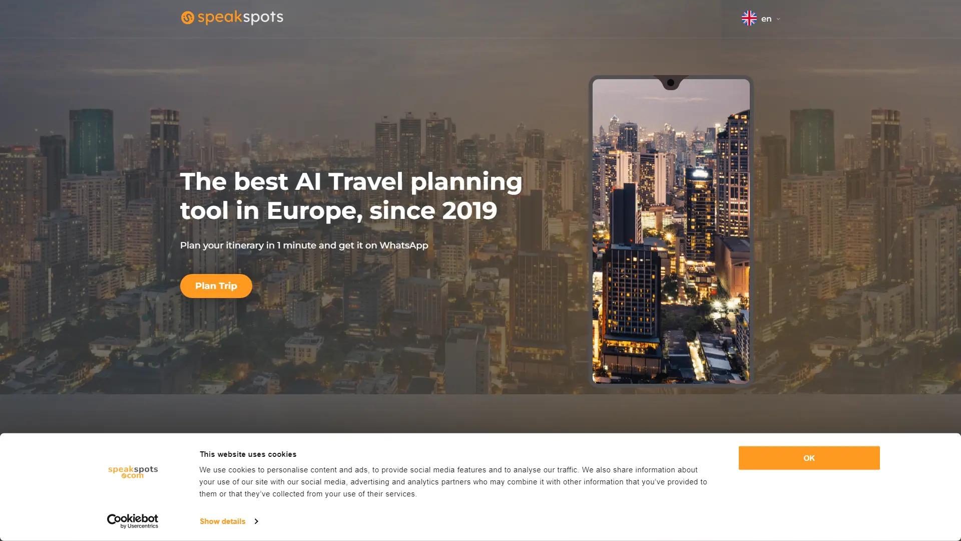 SpeakSpots screenshot