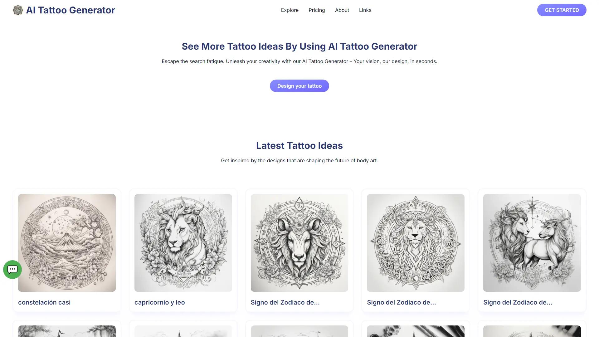 Ai Tattoo Generator screenshot