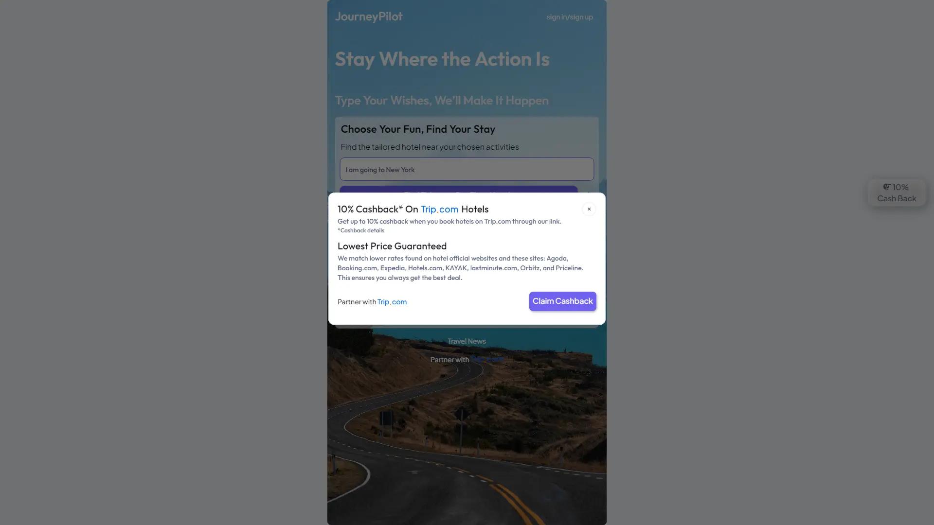 JourneyPilot.Ai screenshot