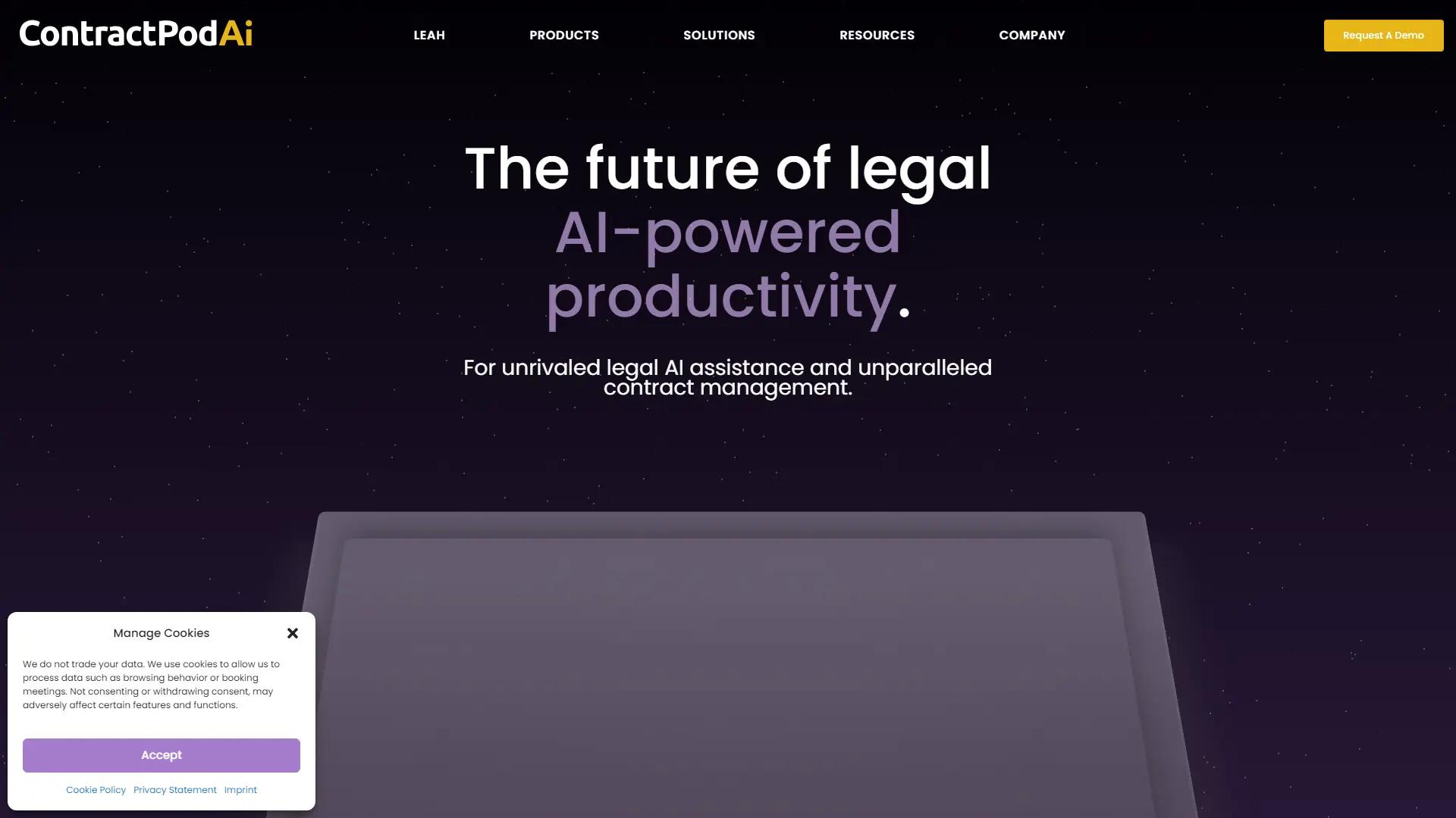 Contractpodai screenshot