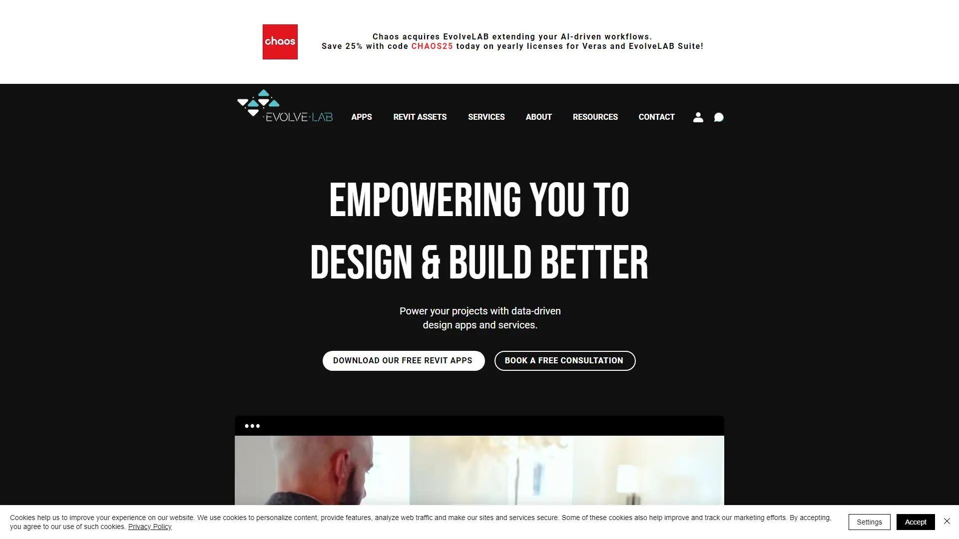 Evolvelab screenshot