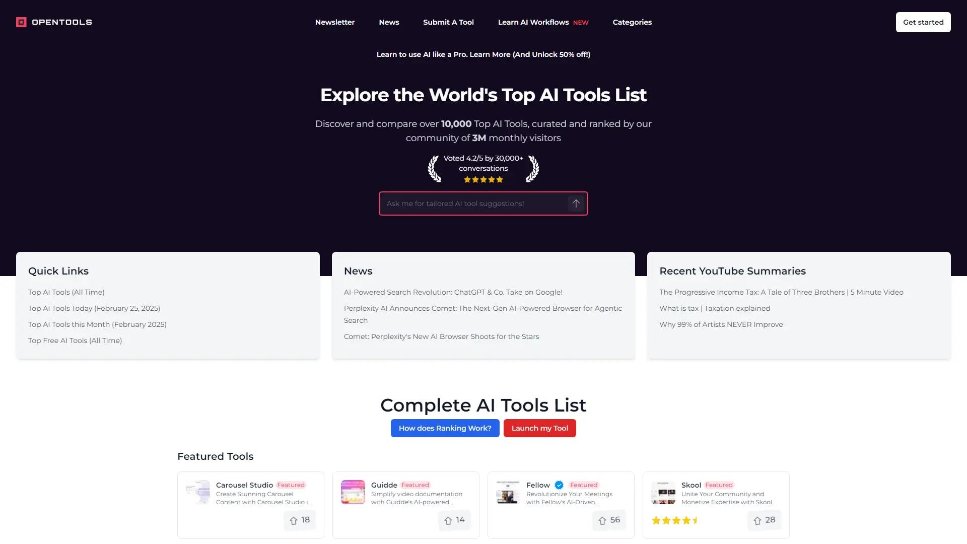 Opentools screenshot