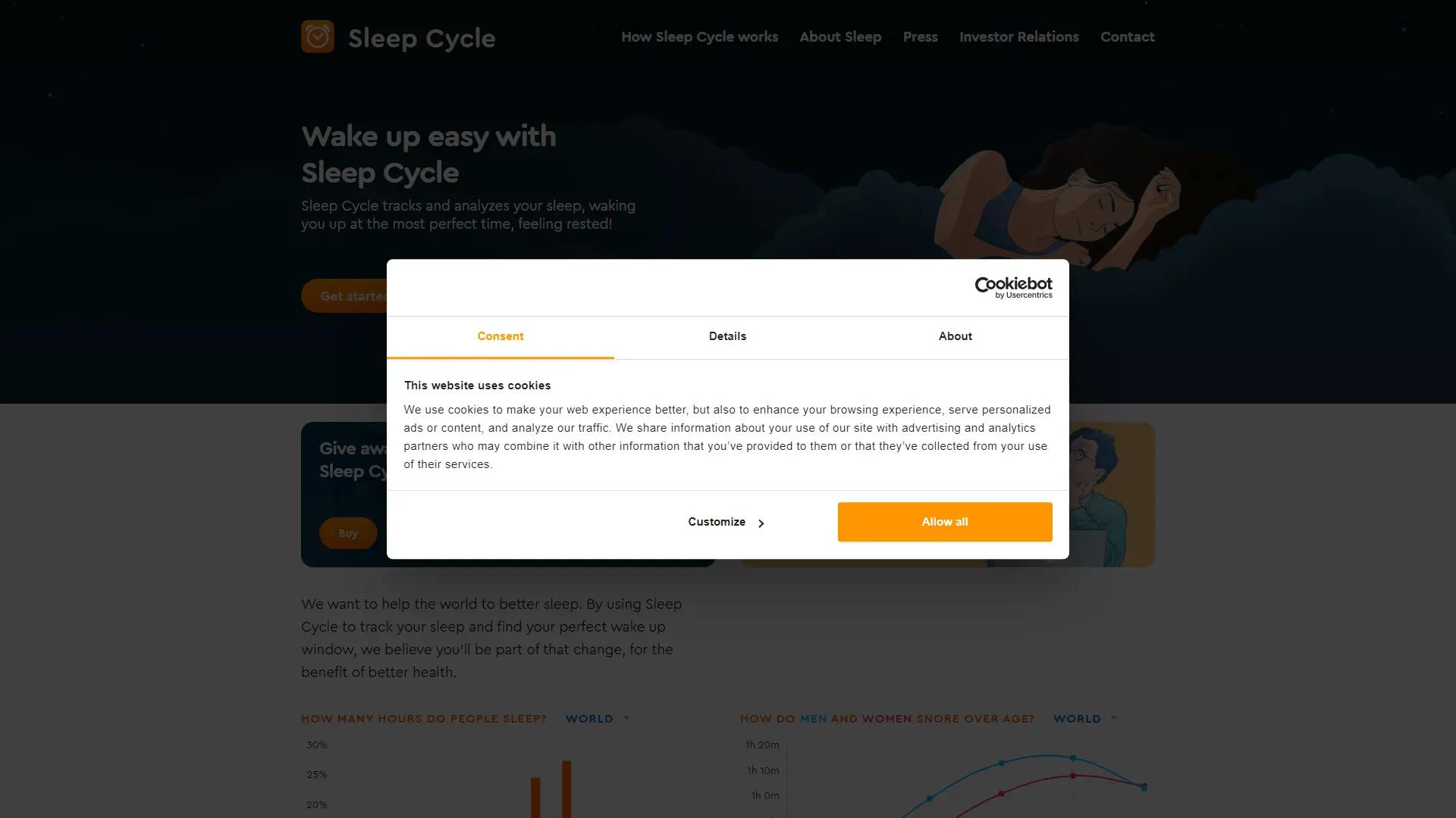 Sleepcycle screenshot