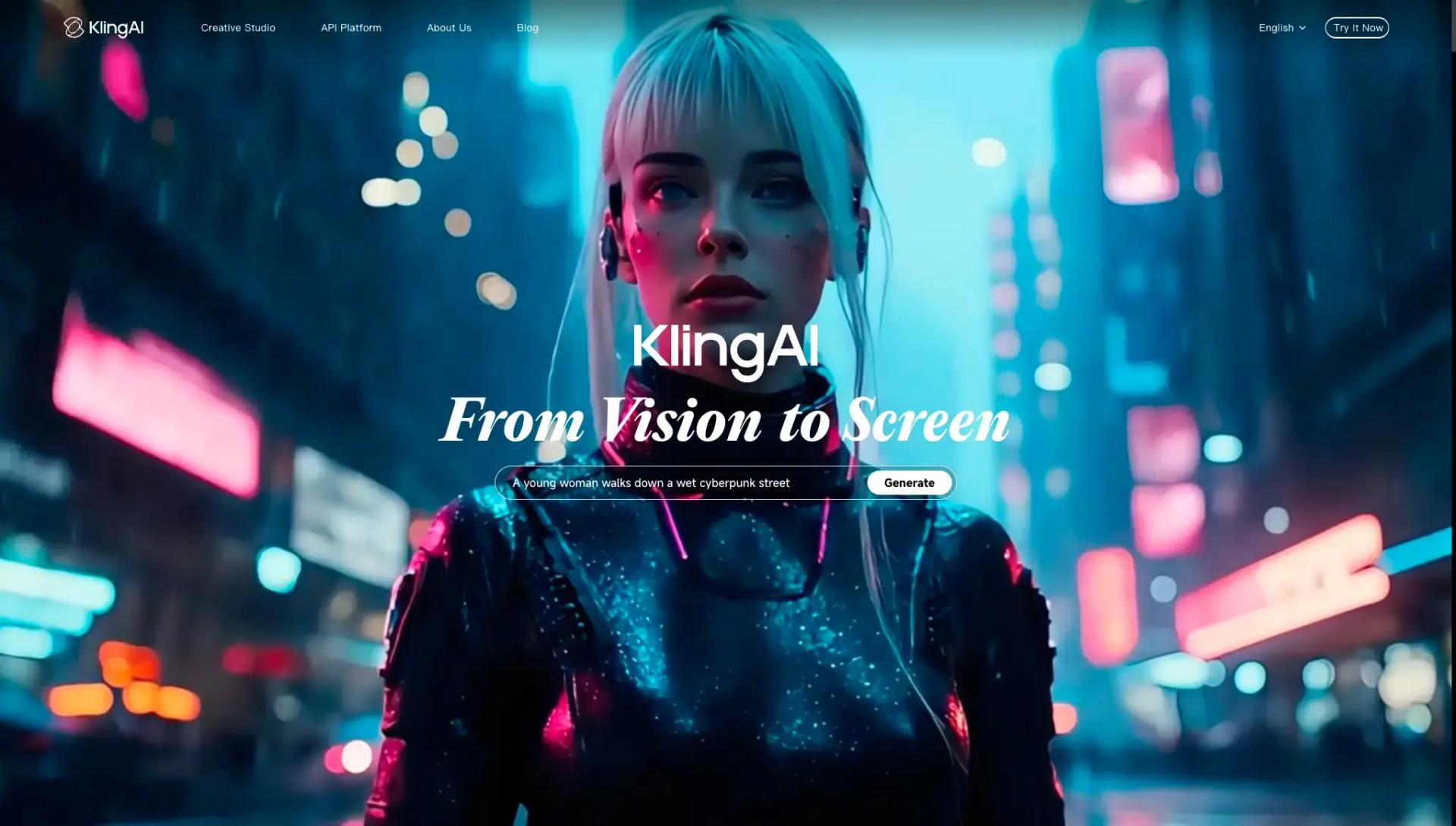 Kling screenshot