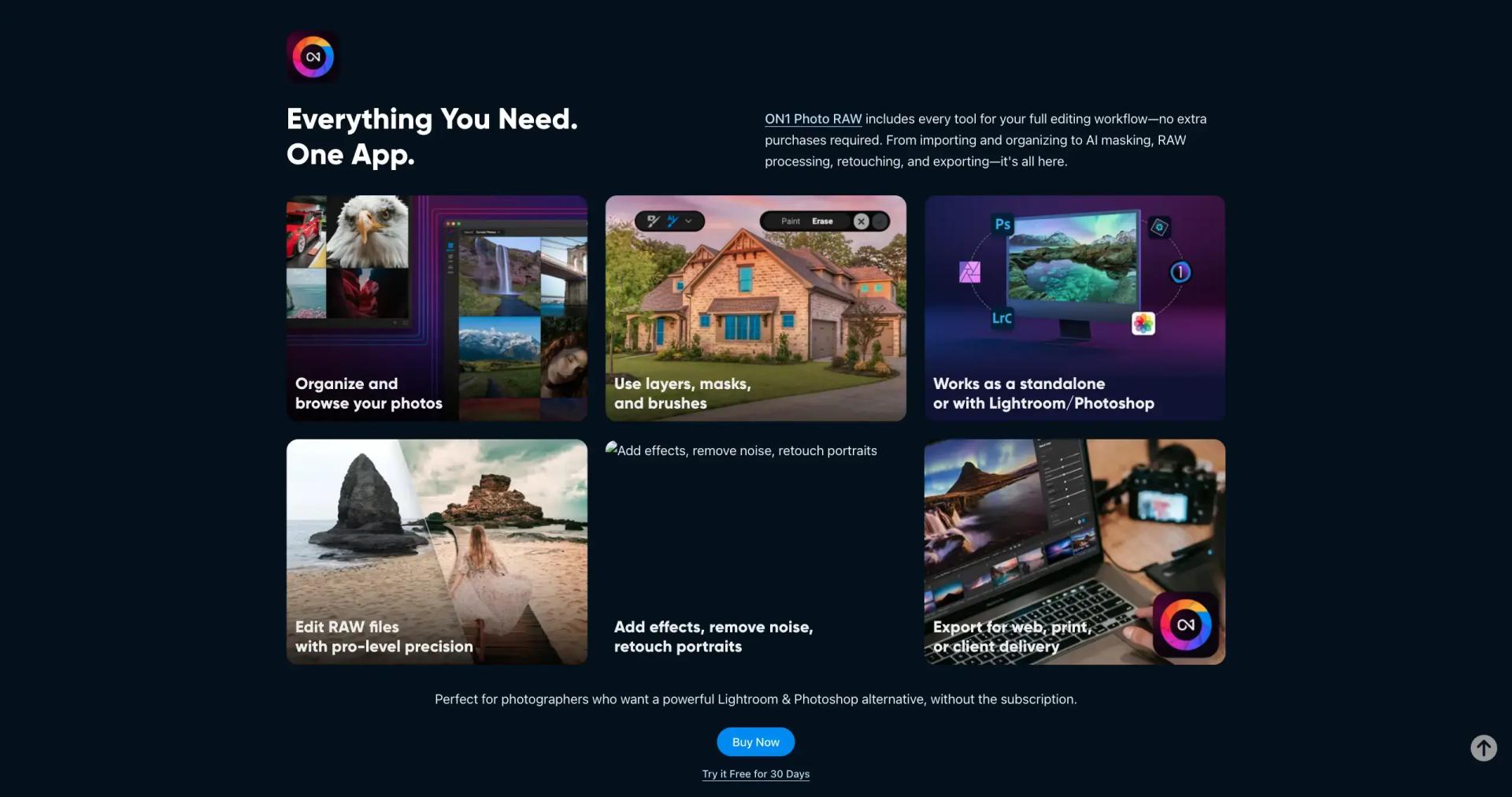 ON1 Photo RAW screenshot