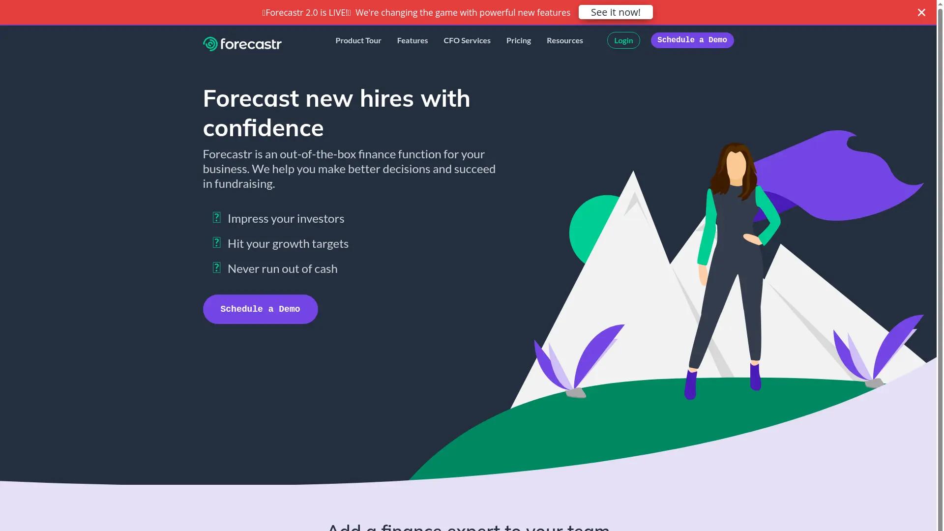 Forecastr screenshot