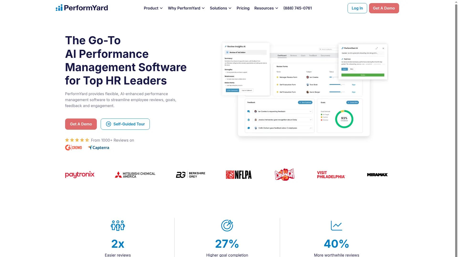 PerformYard screenshot