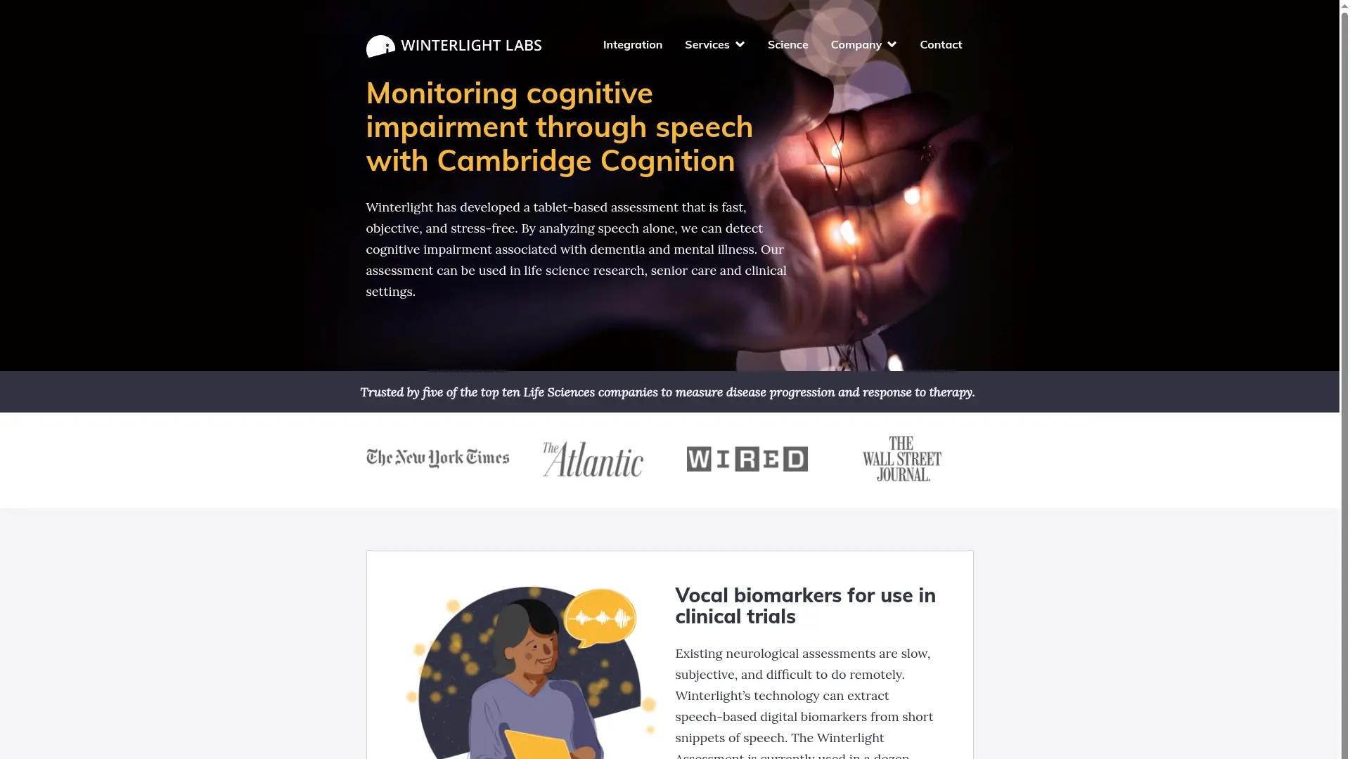 Winterlight Labs screenshot