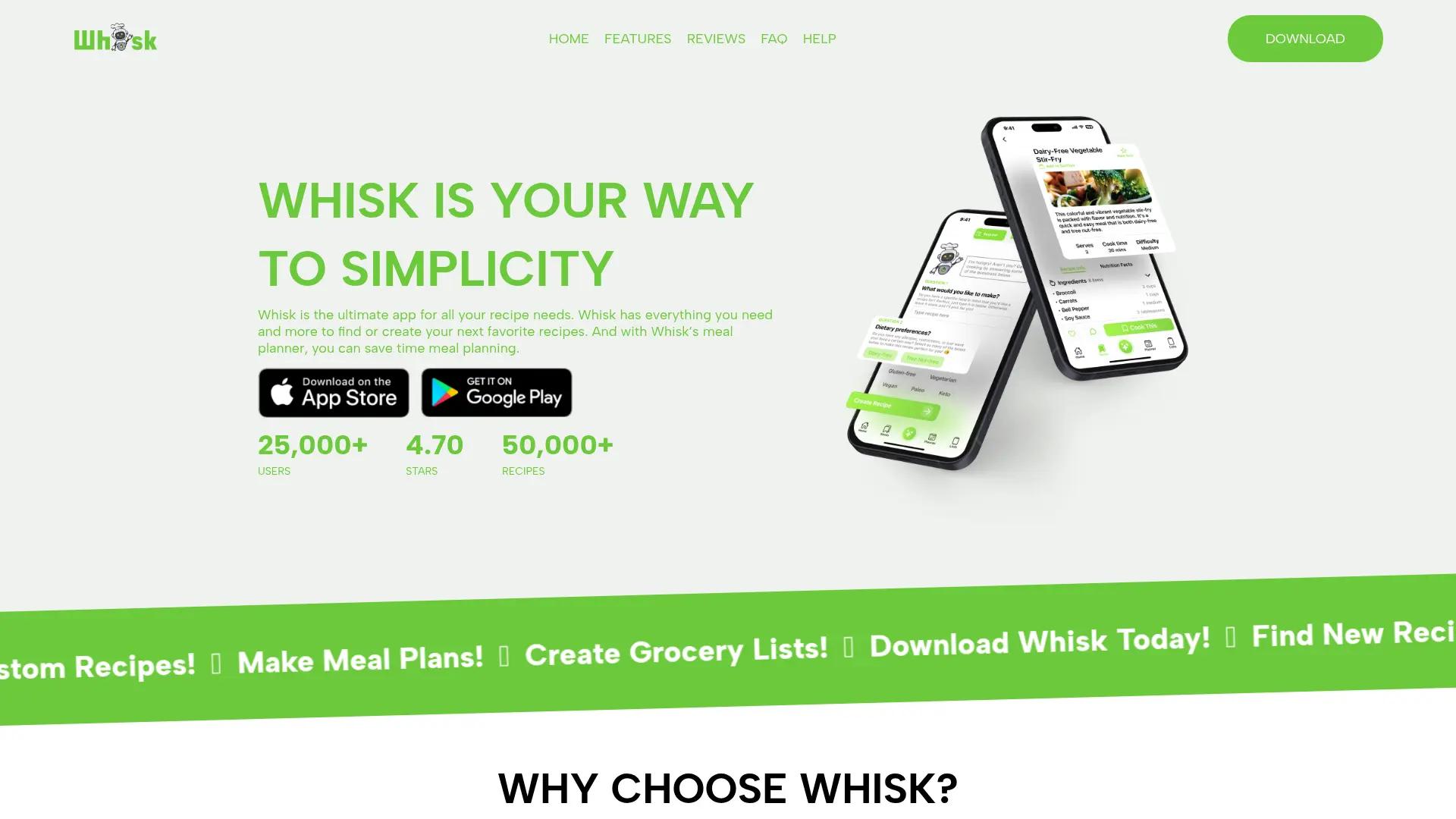 Whisk: Recipes & Meal Planner screenshot