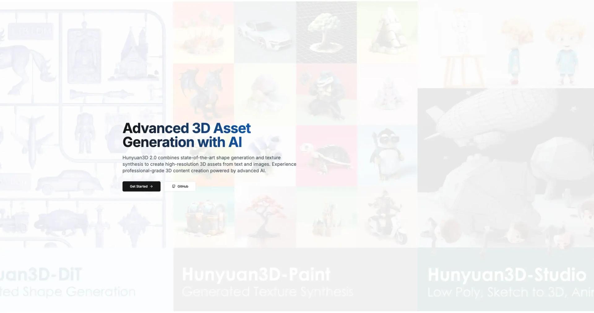 Hunyuan3D screenshot