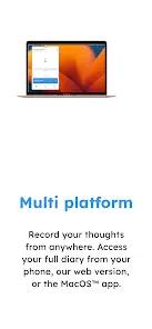 Audio Diary: a simple journal screenshot