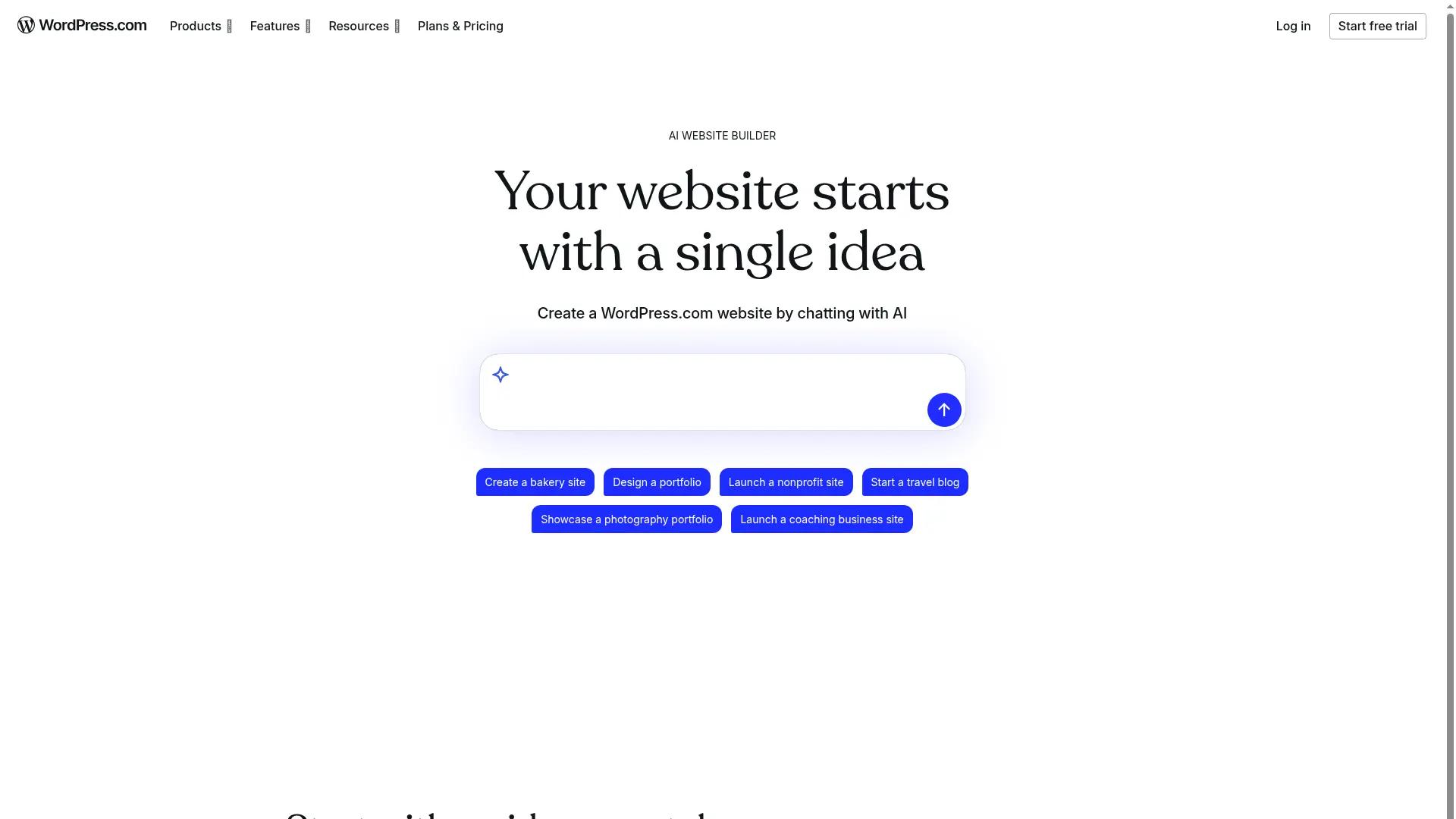 WordPress.com screenshot