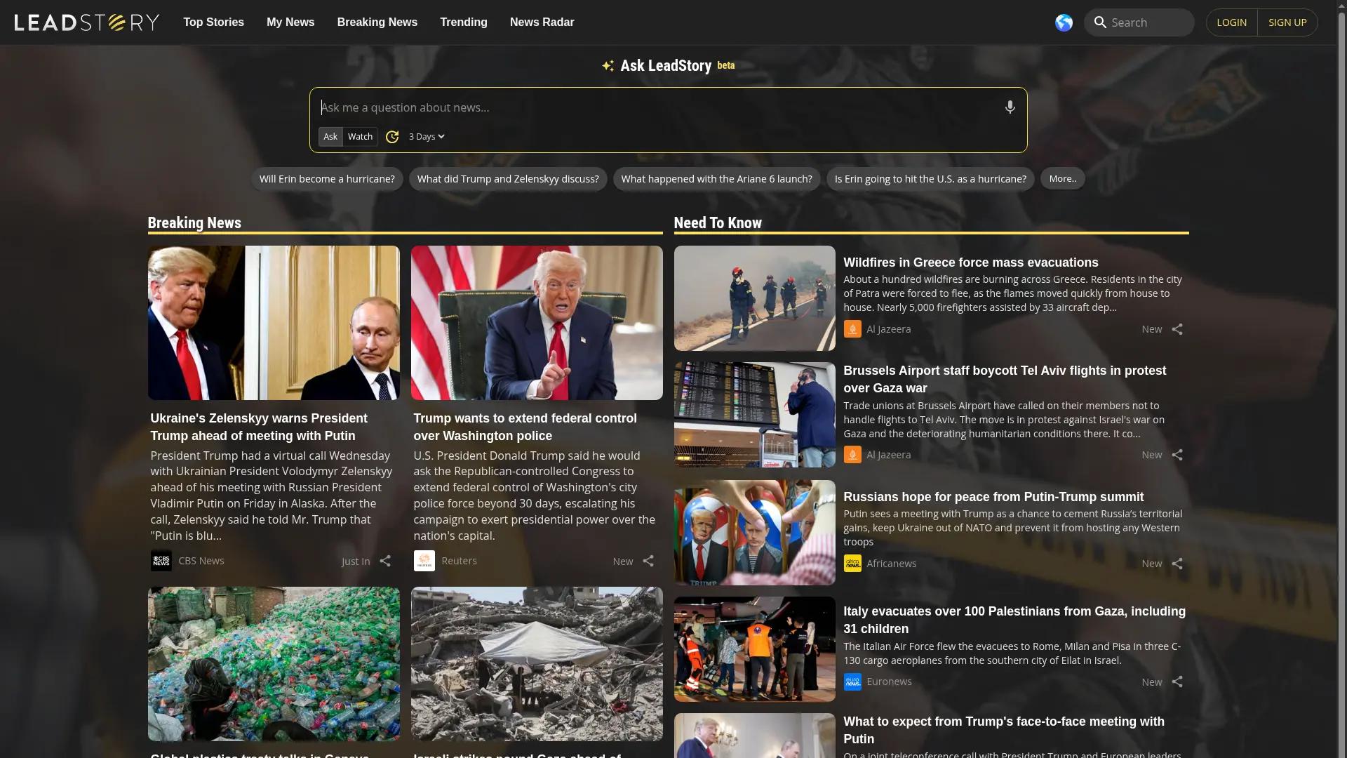 LeadStory screenshot