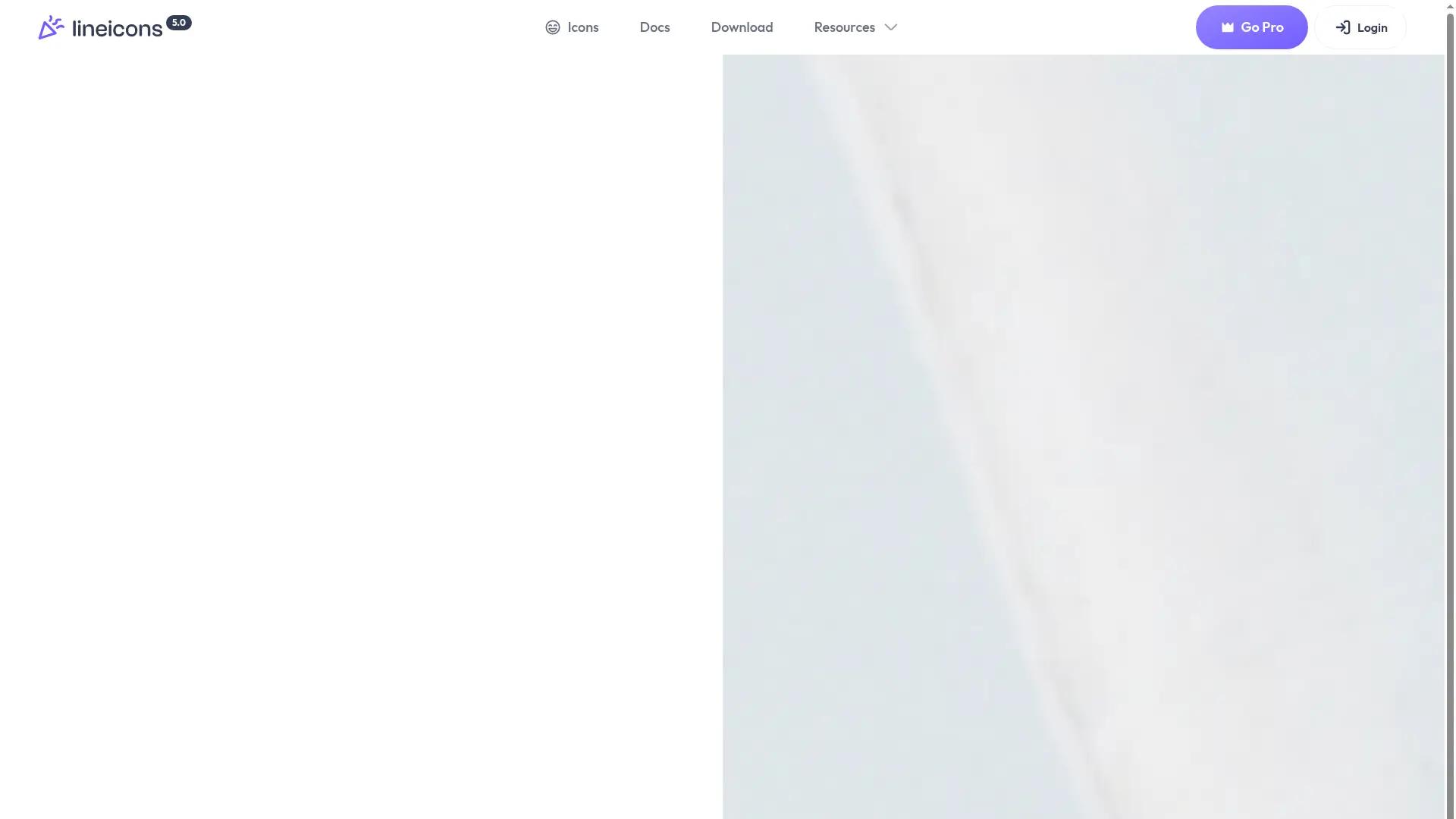 Lineicons screenshot