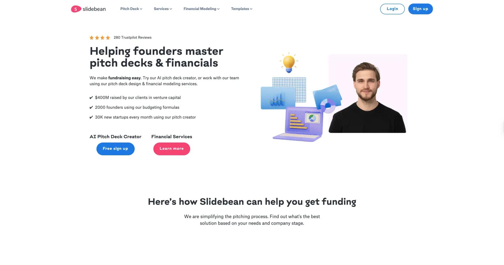 slidebean screenshot